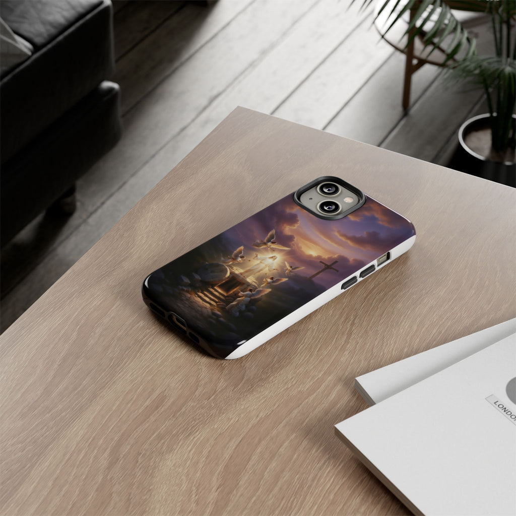 Radiant Jesus Resurrection Phone Case (many different phone types) - Indescribable Peace CreationsRadiant Jesus Resurrection Phone Case (many different phone types)Phone Case