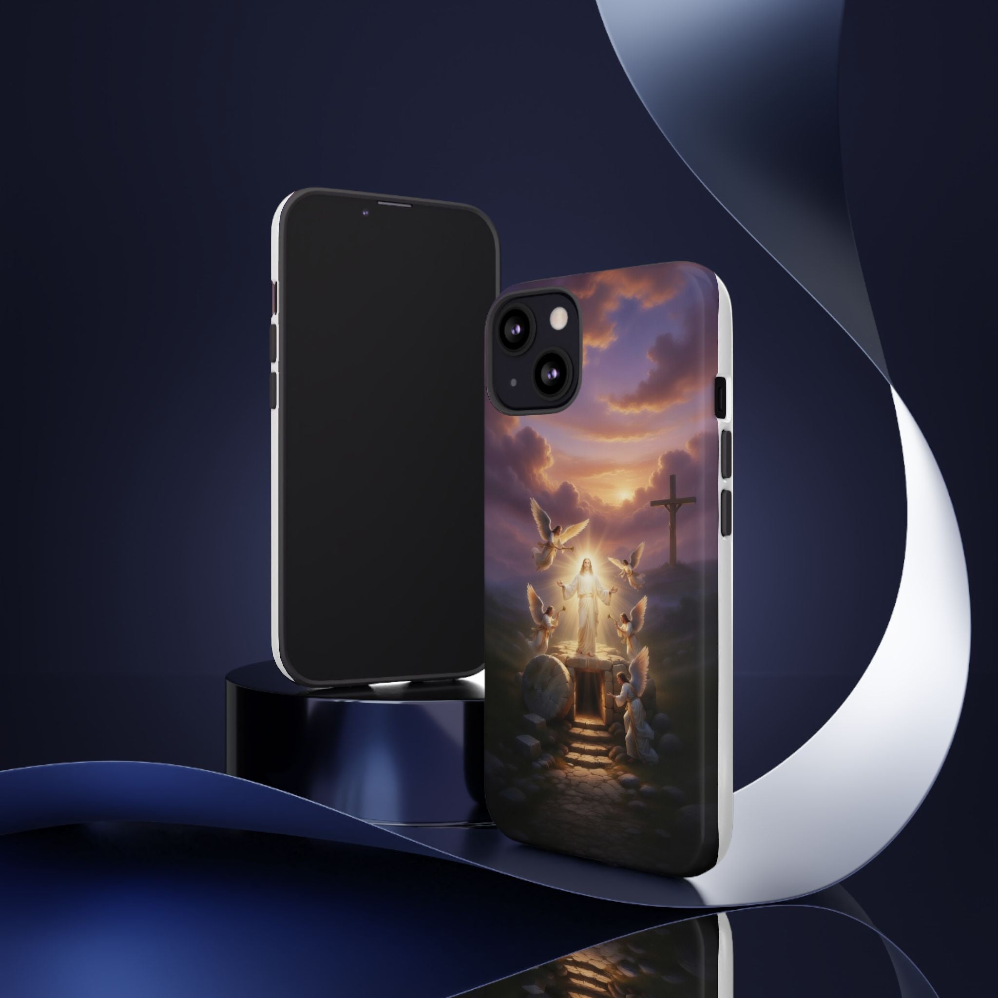 Radiant Jesus Resurrection Phone Case (many different phone types) - Indescribable Peace CreationsRadiant Jesus Resurrection Phone Case (many different phone types)Phone Case