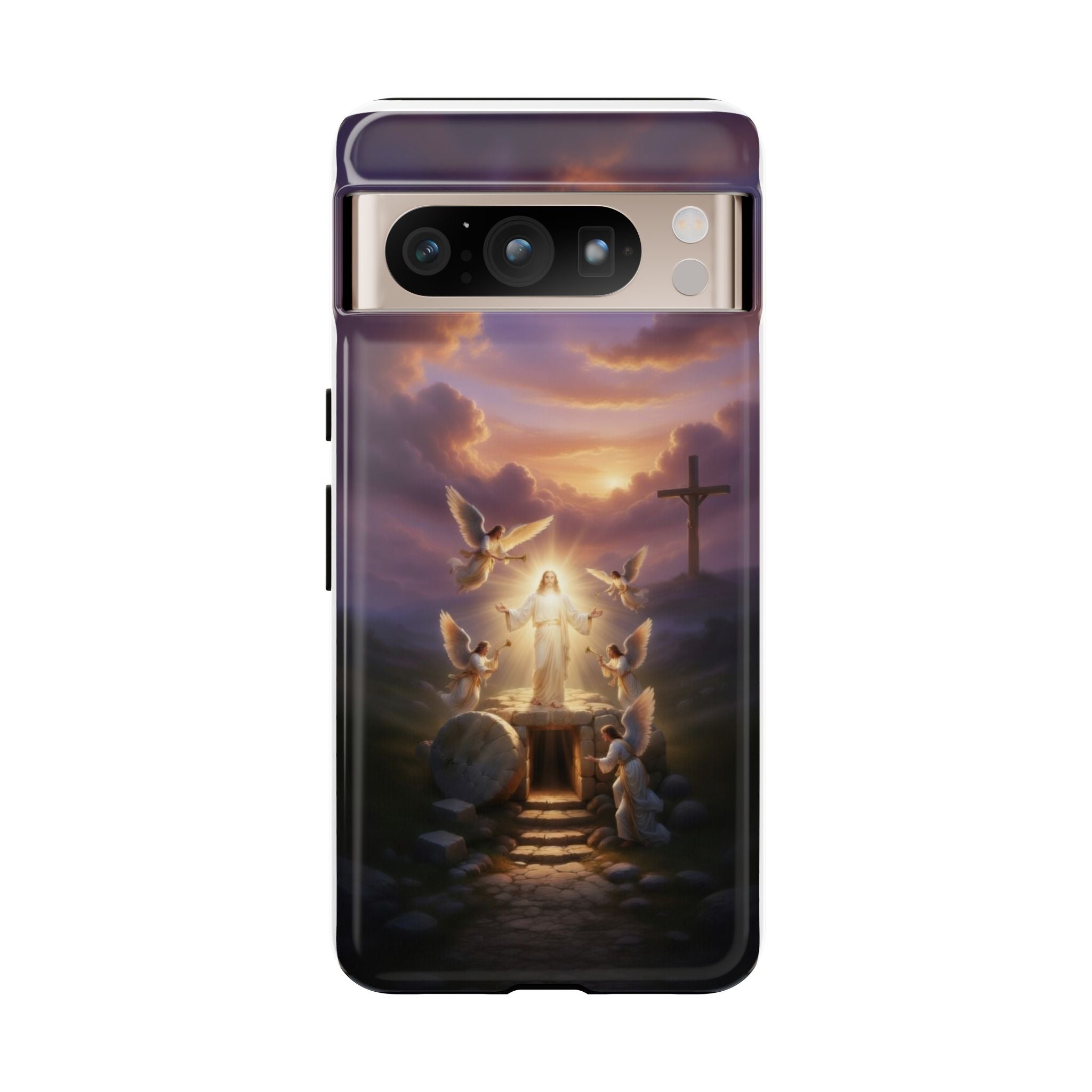 Radiant Jesus Resurrection Phone Case (many different phone types) - Indescribable Peace CreationsRadiant Jesus Resurrection Phone Case (many different phone types)Phone Case