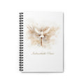 Dove & Cross Spiraled Notebook - Ruled Line