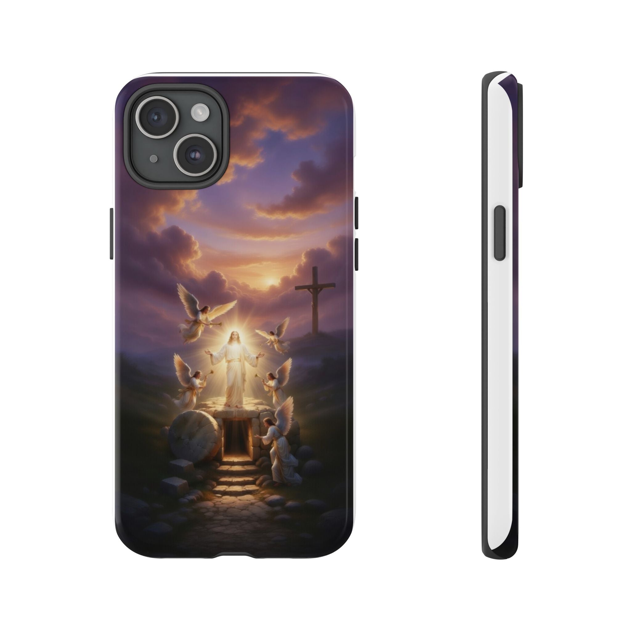 Radiant Jesus Resurrection Phone Case (many different phone types) - Indescribable Peace CreationsRadiant Jesus Resurrection Phone Case (many different phone types)Phone Case