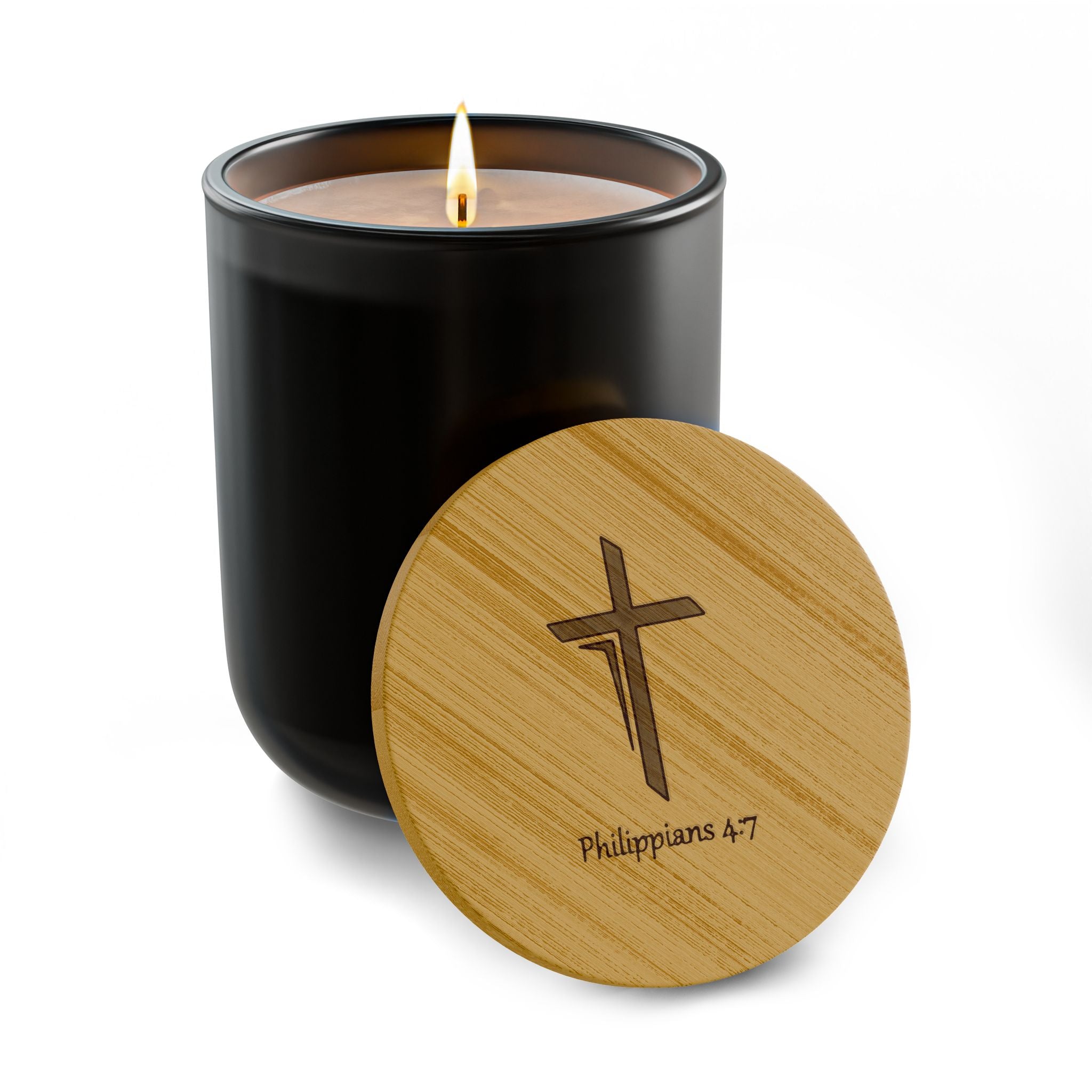 Scented Soy Candle, 14oz Philippians 4:7 (Engraved) - Indescribable Peace CreationsScented Soy Candle, 14oz Philippians 4:7 (Engraved)Home Decor