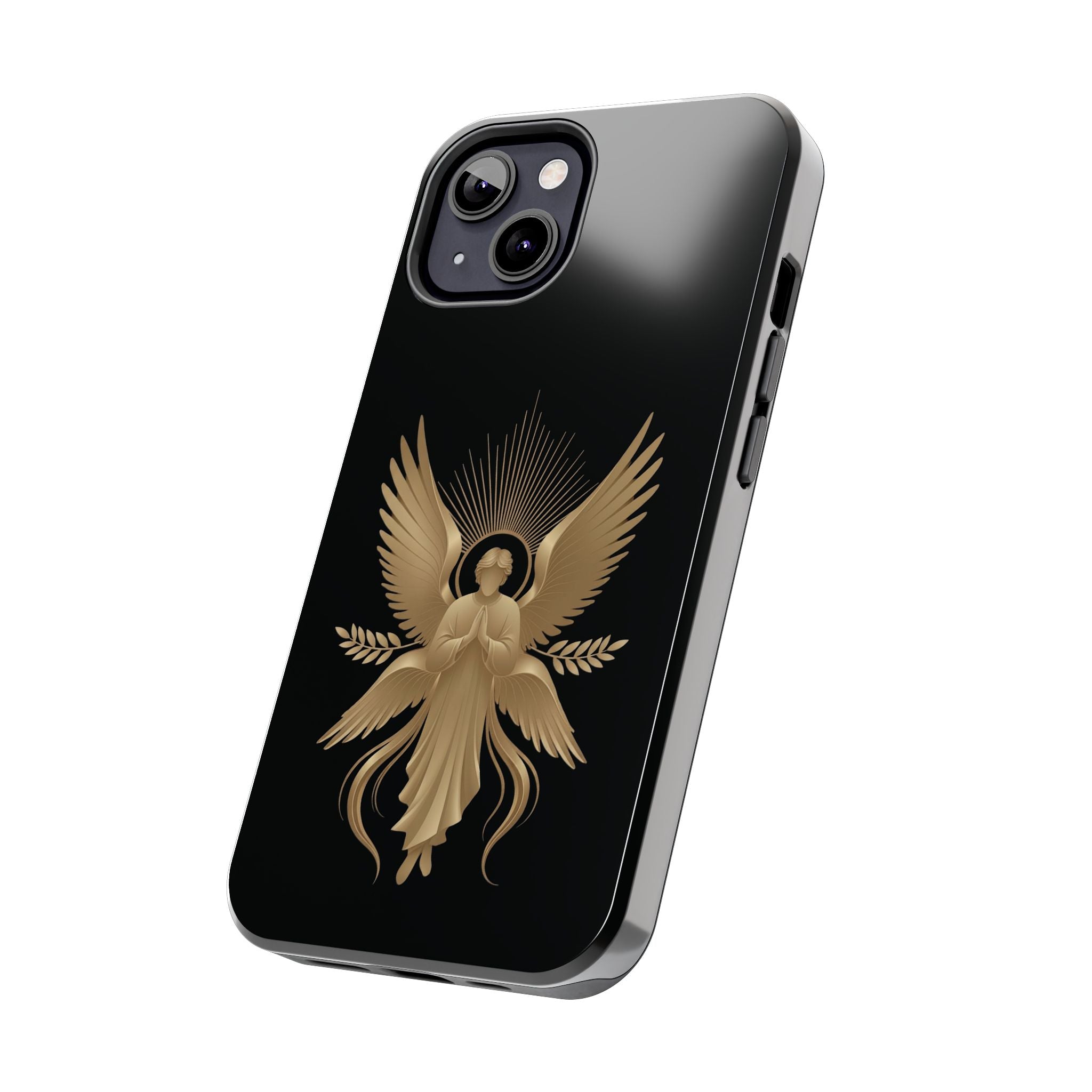 Heavenly Guardian Angel Tough Phone Case - Indescribable Peace CreationsHeavenly Guardian Angel Tough Phone CasePhone Case