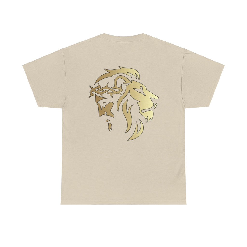 Silhouetted Lion of Judah & Crown of Thorns Jesus T-Shirt - Indescribable Peace CreationsSilhouetted Lion of Judah & Crown of Thorns Jesus T-ShirtT-Shirt