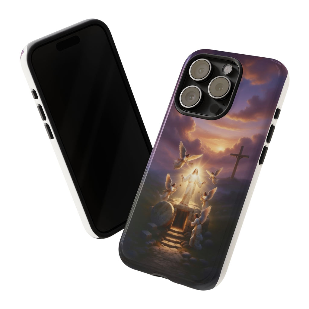 Radiant Jesus Resurrection Phone Case (many different phone types) - Indescribable Peace CreationsRadiant Jesus Resurrection Phone Case (many different phone types)Phone Case