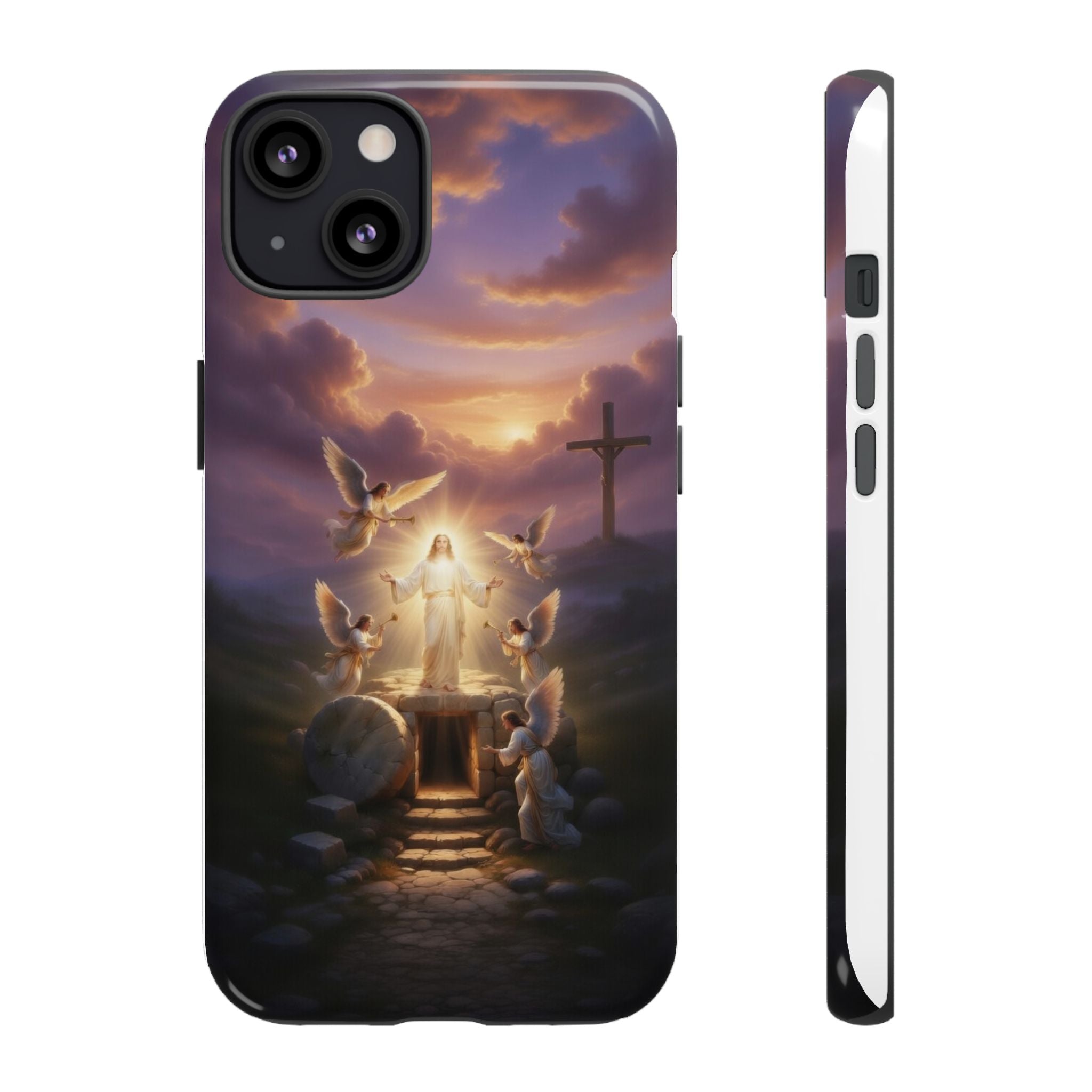 Radiant Jesus Resurrection Phone Case (many different phone types) - Indescribable Peace CreationsRadiant Jesus Resurrection Phone Case (many different phone types)Phone Case