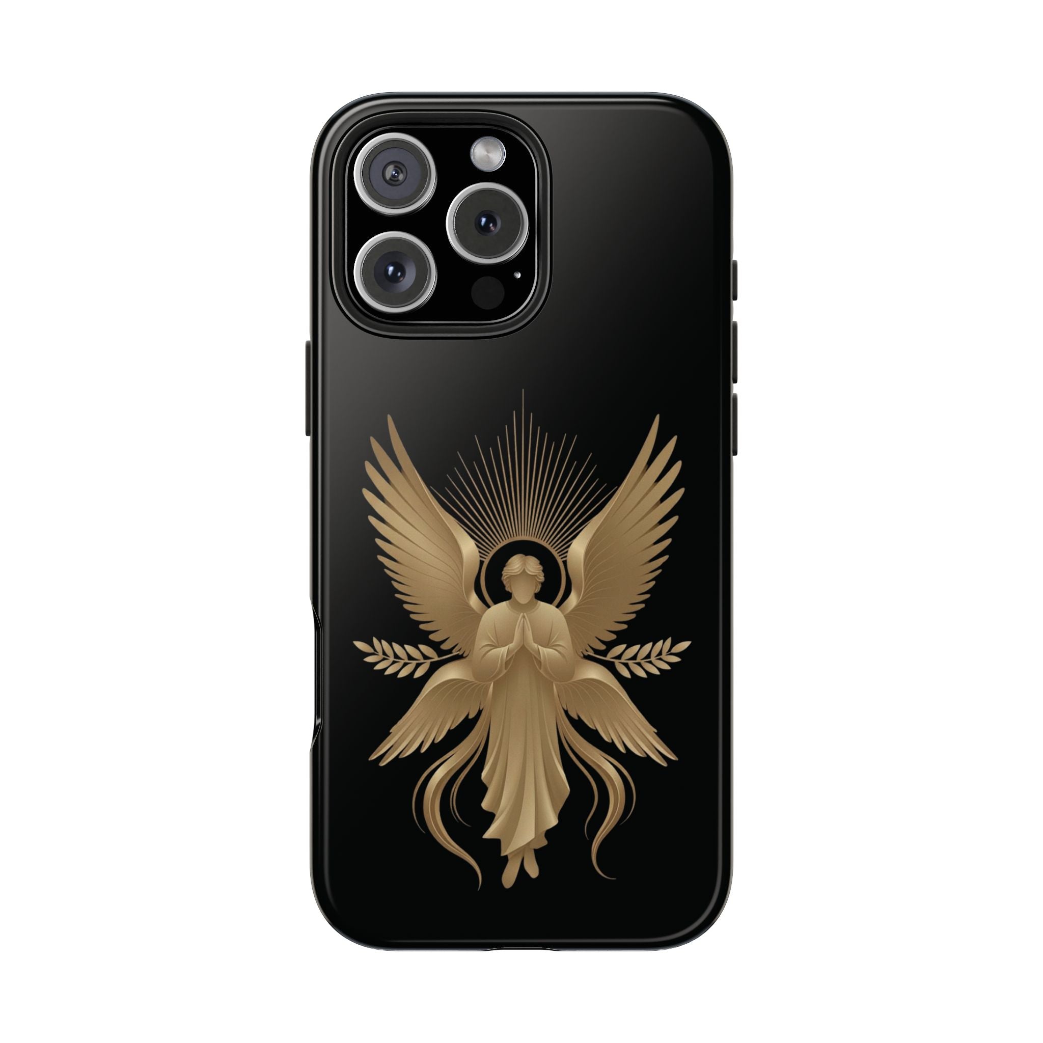 Heavenly Guardian Angel Tough Phone Case - Indescribable Peace CreationsHeavenly Guardian Angel Tough Phone CasePhone Case