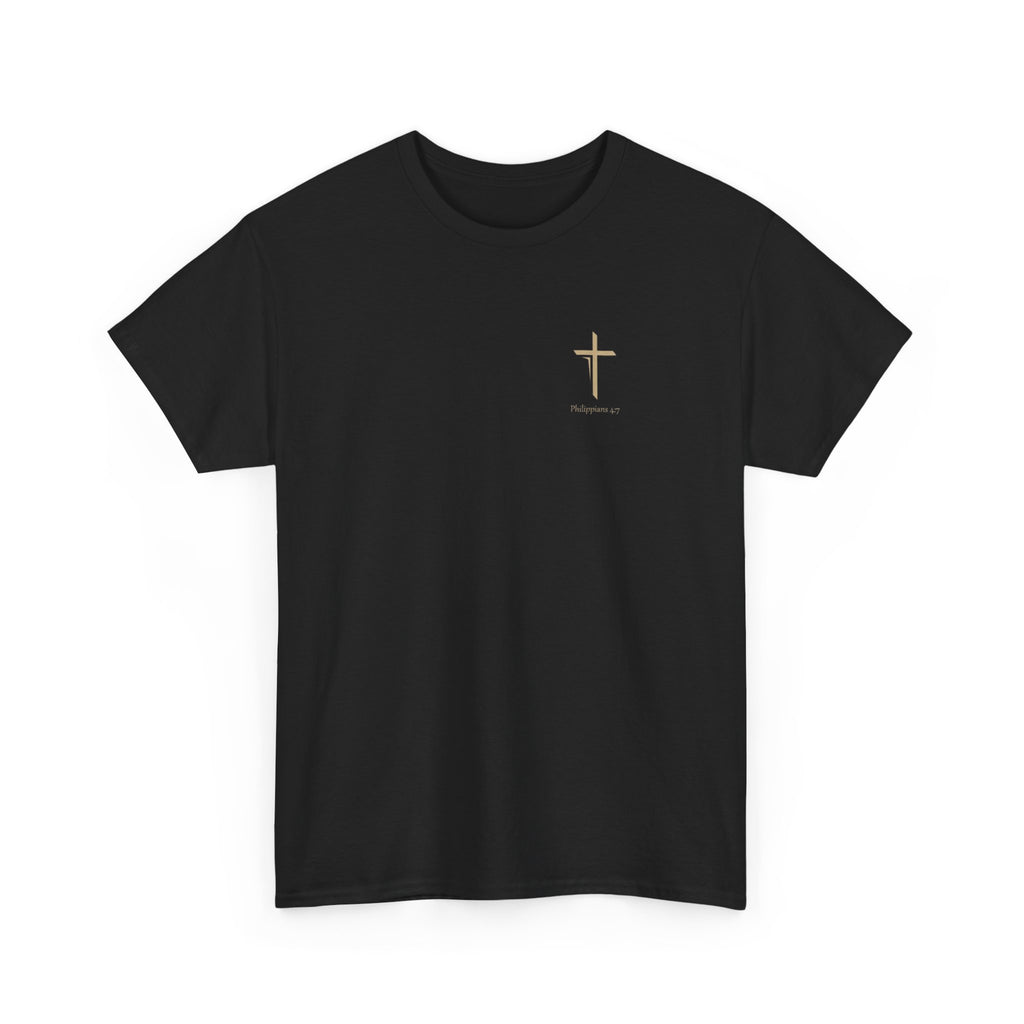 Silhouetted Lion of Judah & Crown of Thorns Jesus T-Shirt - Indescribable Peace CreationsSilhouetted Lion of Judah & Crown of Thorns Jesus T-ShirtT-Shirt