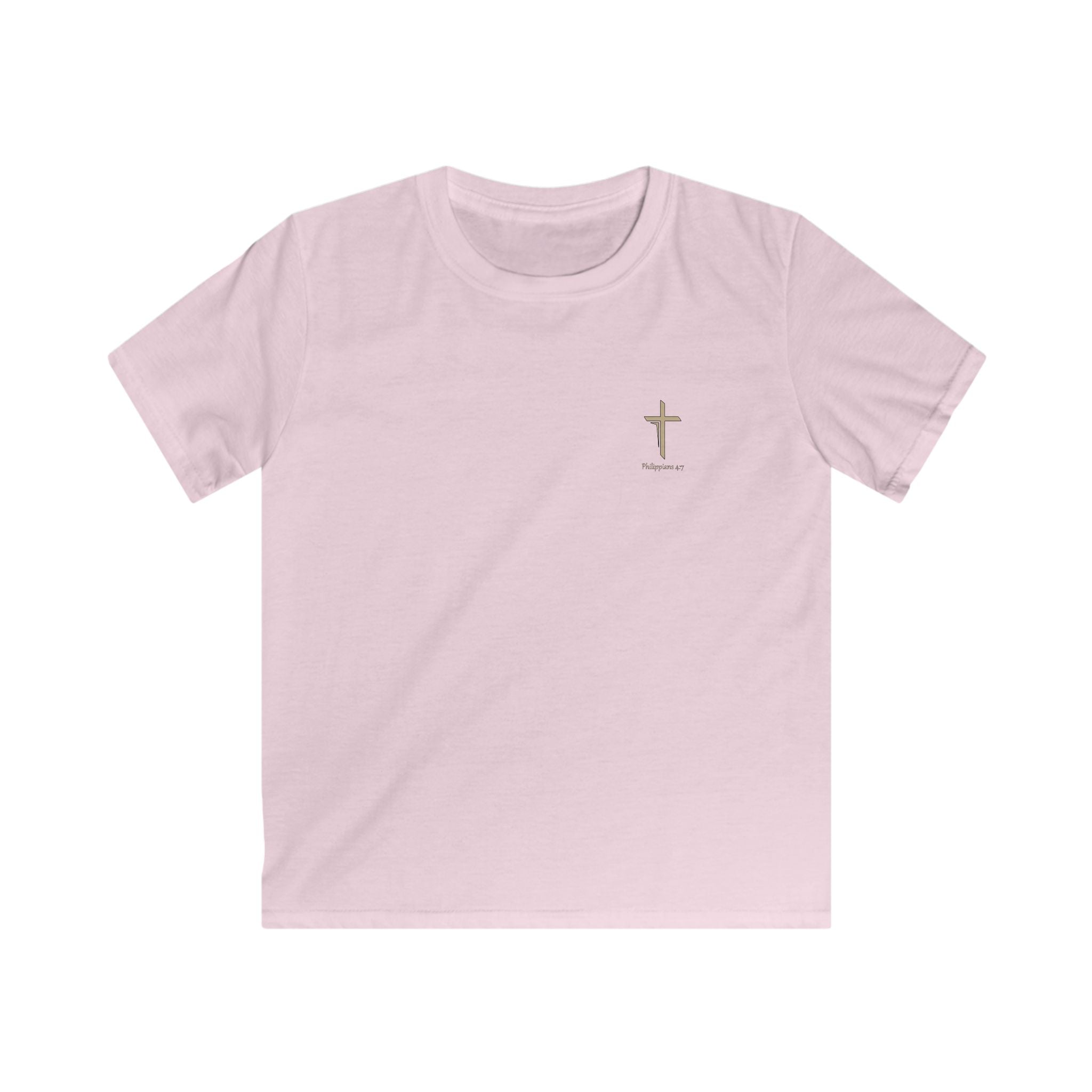 Lion of Judah and Crown of Thorns Jesus Kids Softstyle Tee - Indescribable Peace CreationsLion of Judah and Crown of Thorns Jesus Kids Softstyle TeeKids clothes