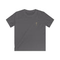Lion of Judah and Crown of Thorns Jesus Kids Softstyle Tee - Indescribable Peace CreationsLion of Judah and Crown of Thorns Jesus Kids Softstyle TeeKids clothes