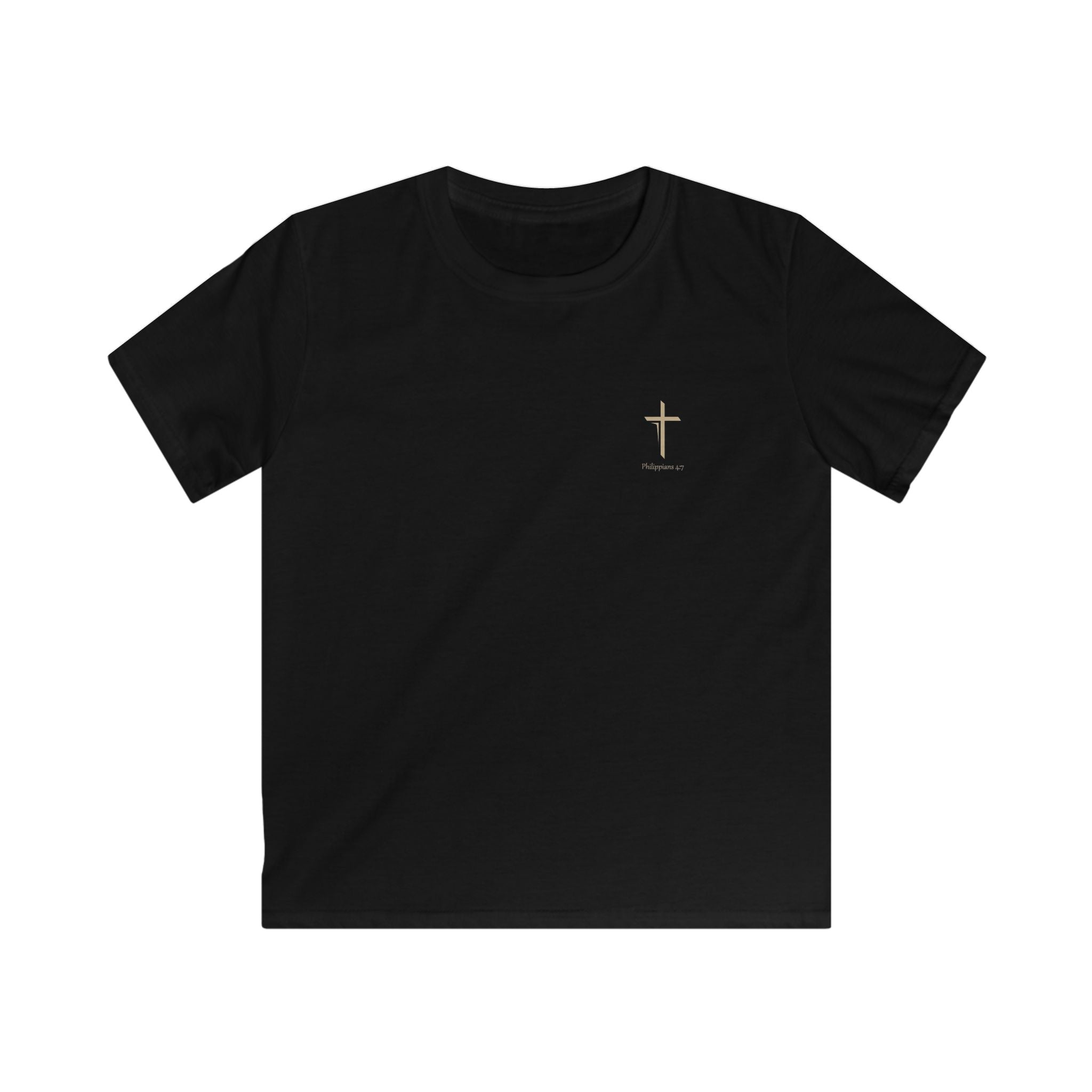 Lion of Judah and Crown of Thorns Jesus Kids Softstyle Tee - Indescribable Peace CreationsLion of Judah and Crown of Thorns Jesus Kids Softstyle TeeKids clothes