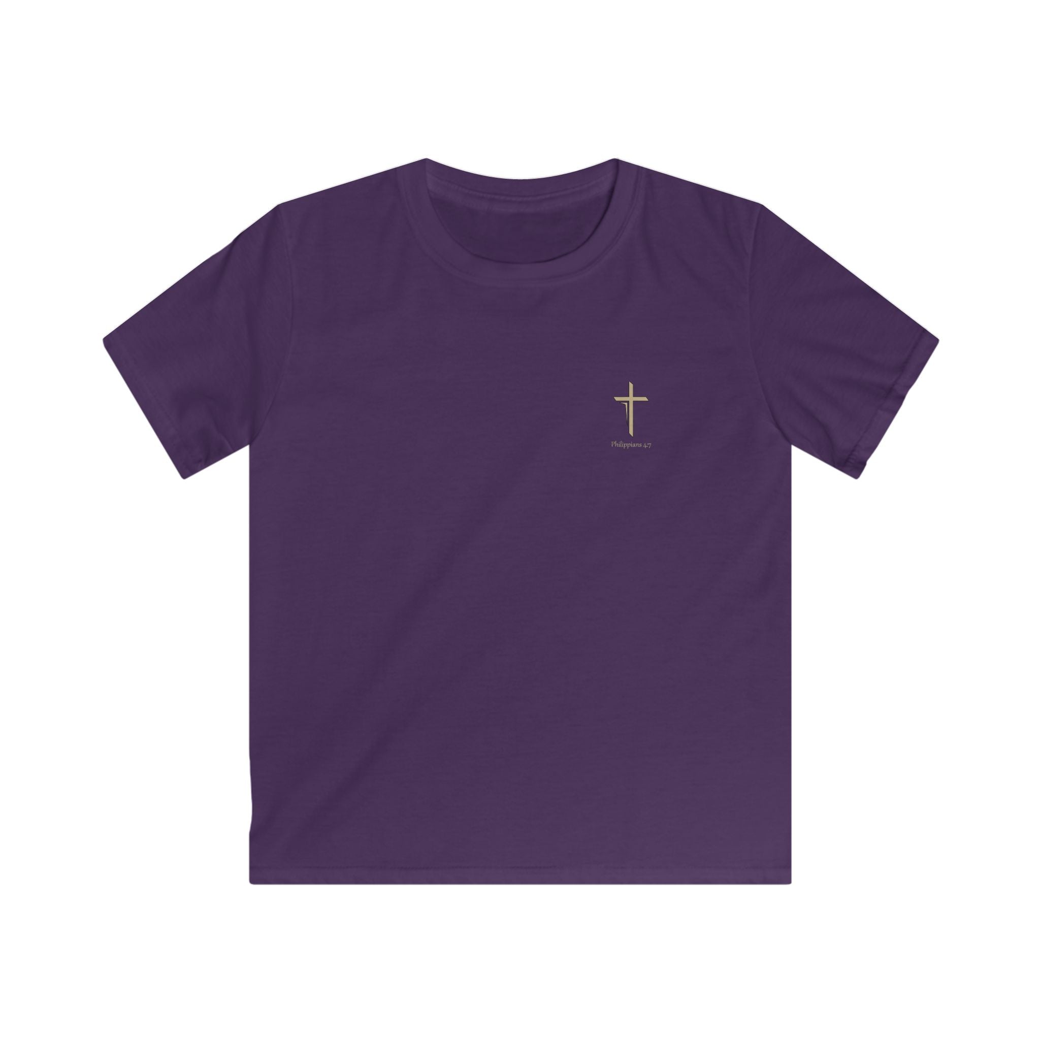 Lion of Judah and Crown of Thorns Jesus Kids Softstyle Tee - Indescribable Peace CreationsLion of Judah and Crown of Thorns Jesus Kids Softstyle TeeKids clothes