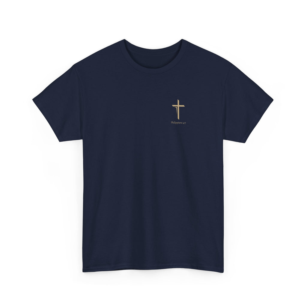 Silhouetted Lion of Judah & Crown of Thorns Jesus T-Shirt - Indescribable Peace CreationsSilhouetted Lion of Judah & Crown of Thorns Jesus T-ShirtT-Shirt