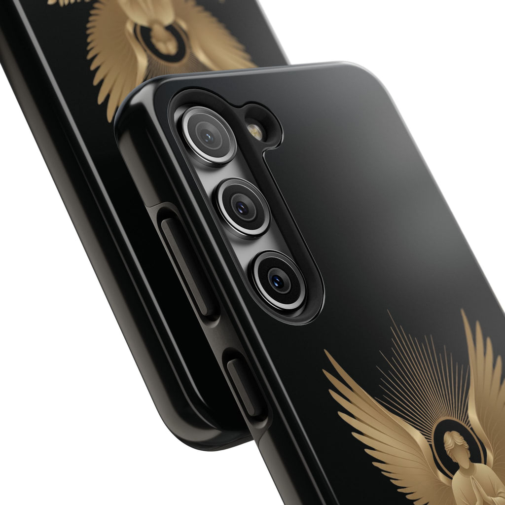Heavenly Guardian Angel Tough Phone Case - Indescribable Peace CreationsHeavenly Guardian Angel Tough Phone CasePhone Case