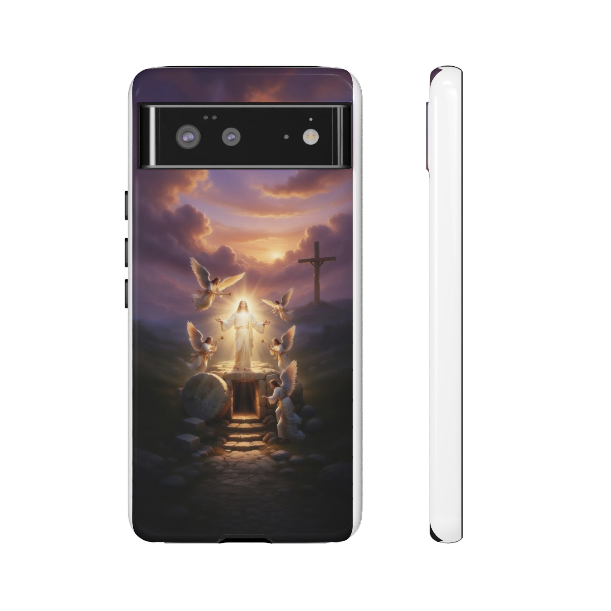 Radiant Jesus Resurrection Phone Case (many different phone types) - Indescribable Peace CreationsRadiant Jesus Resurrection Phone Case (many different phone types)Phone Case