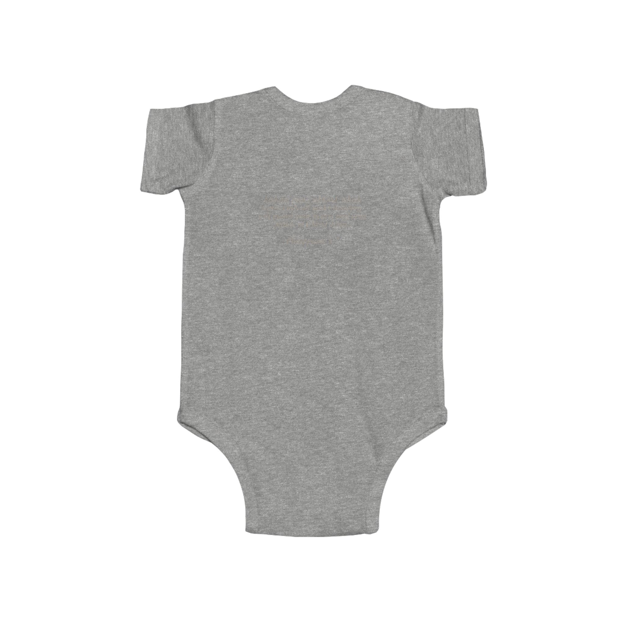 Lion of Judah and Crown of Thorns Jesus Infant Jersey Bodysuit - Indescribable Peace CreationsLion of Judah and Crown of Thorns Jesus Infant Jersey BodysuitKids clothes