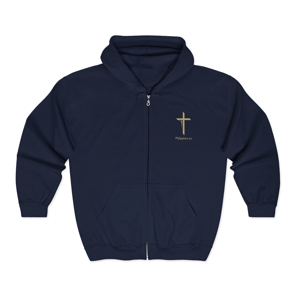 Silhouetted Lion of Judah & Crown of Thorns Jesus Hoodie - Indescribable Peace CreationsSilhouetted Lion of Judah & Crown of Thorns Jesus HoodieHoodie