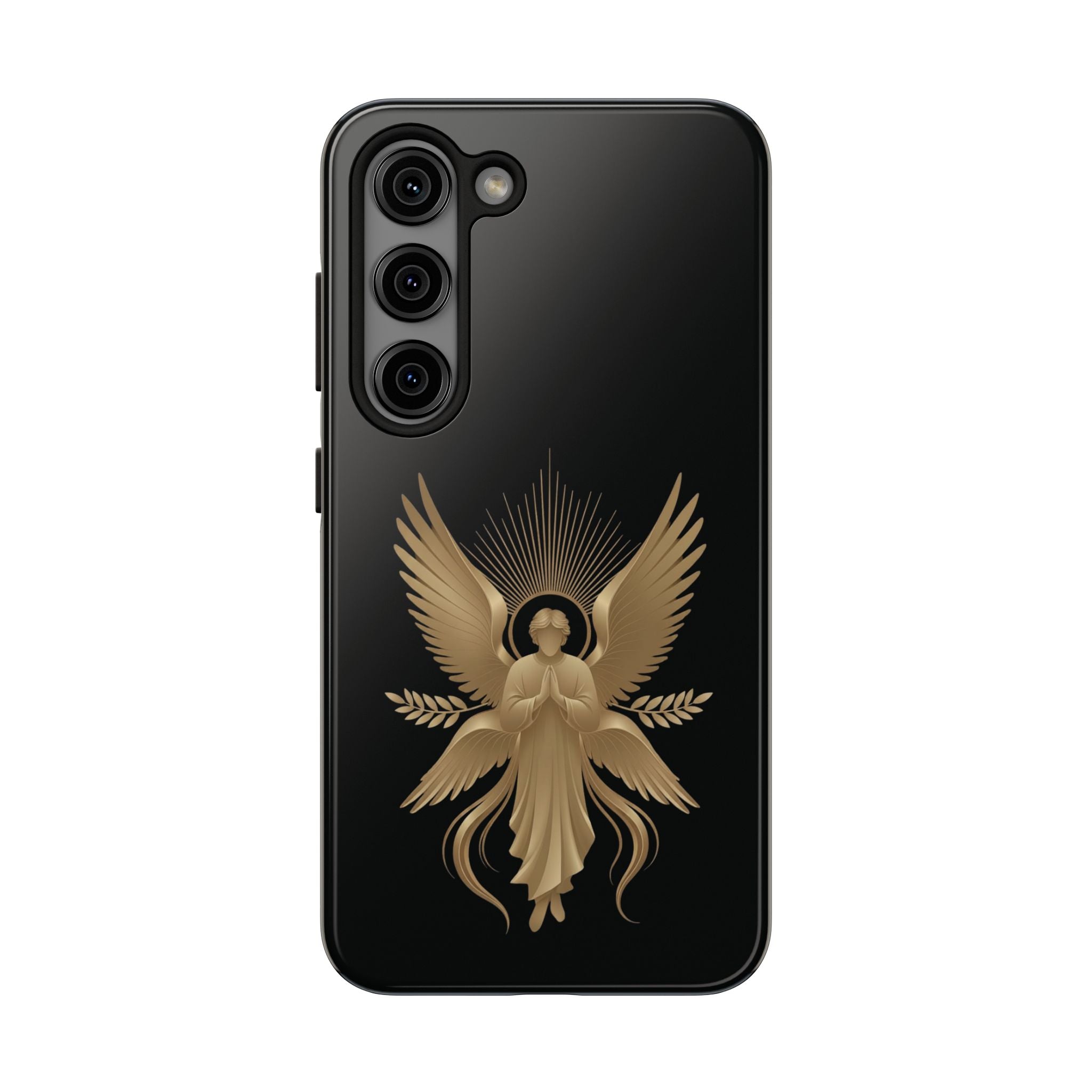 Heavenly Guardian Angel Tough Phone Case - Indescribable Peace CreationsHeavenly Guardian Angel Tough Phone CasePhone Case