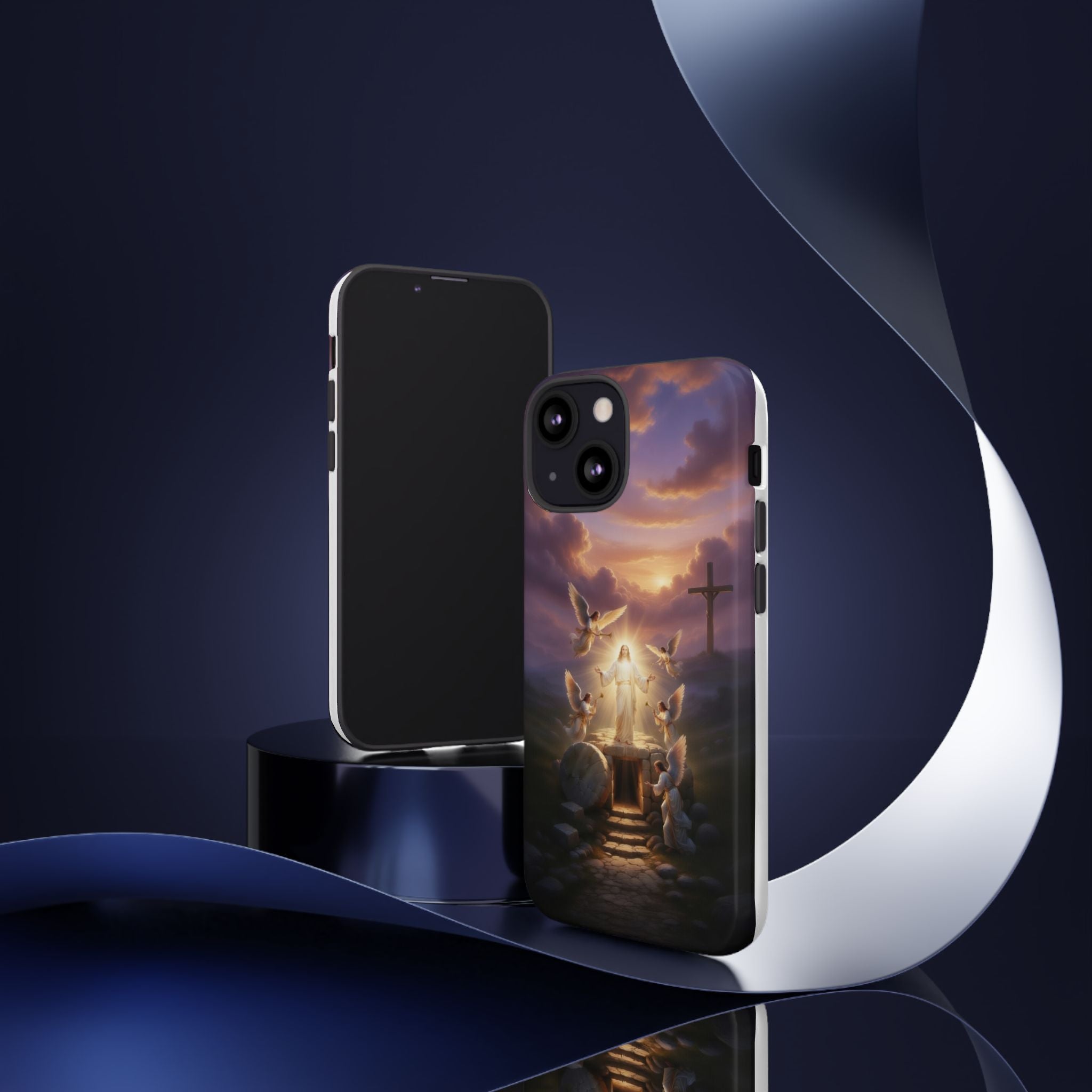 Radiant Jesus Resurrection Phone Case (many different phone types) - Indescribable Peace CreationsRadiant Jesus Resurrection Phone Case (many different phone types)Phone Case