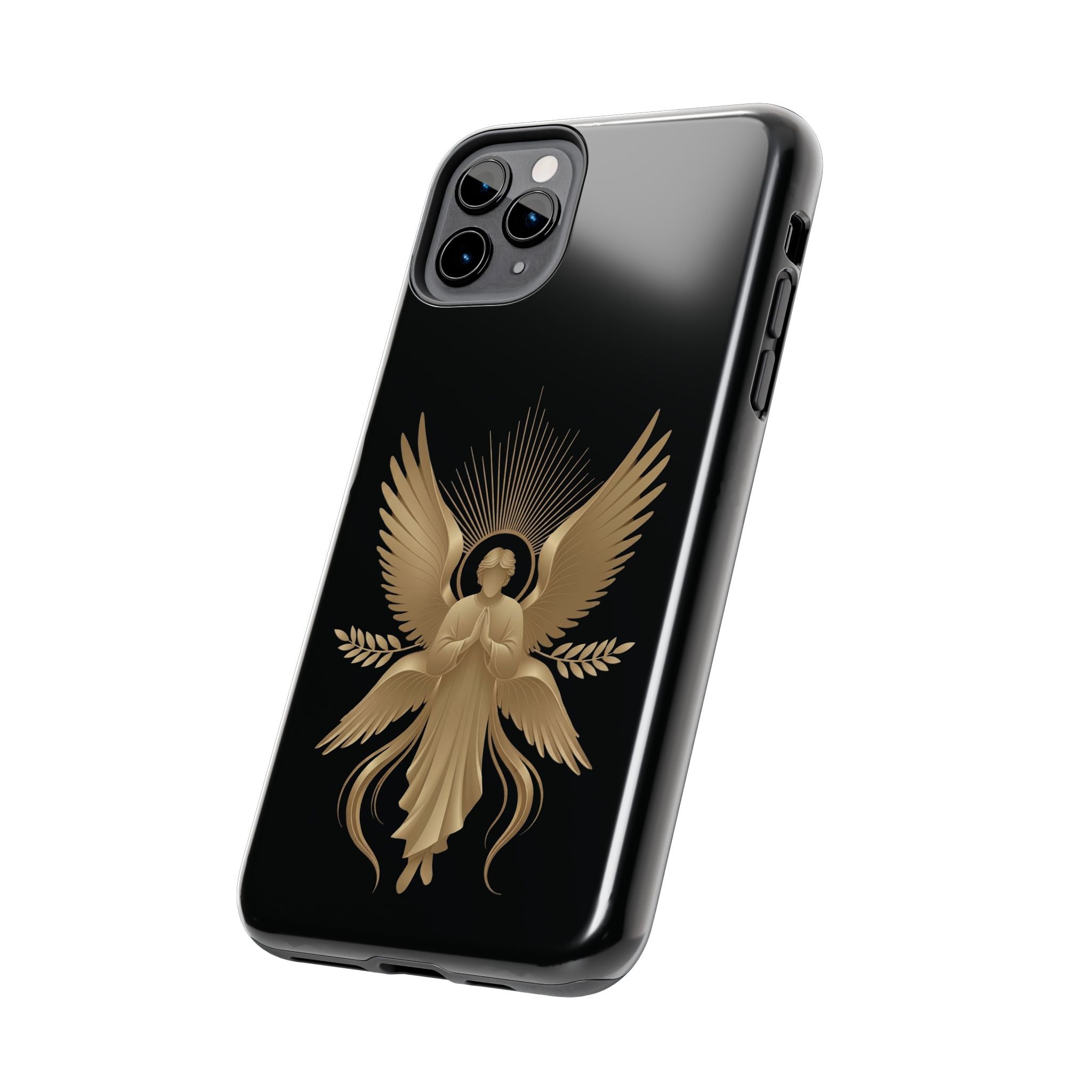 Heavenly Guardian Angel Tough Phone Case - Indescribable Peace CreationsHeavenly Guardian Angel Tough Phone CasePhone Case