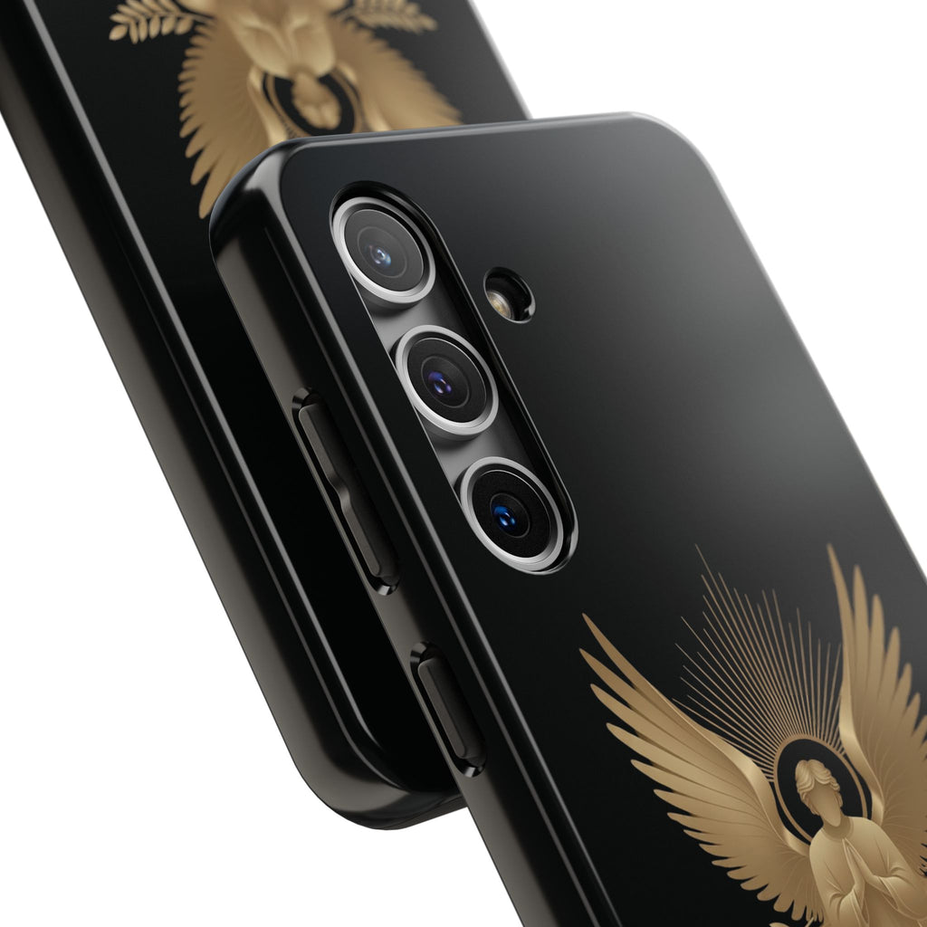 Heavenly Guardian Angel Tough Phone Case - Indescribable Peace CreationsHeavenly Guardian Angel Tough Phone CasePhone Case