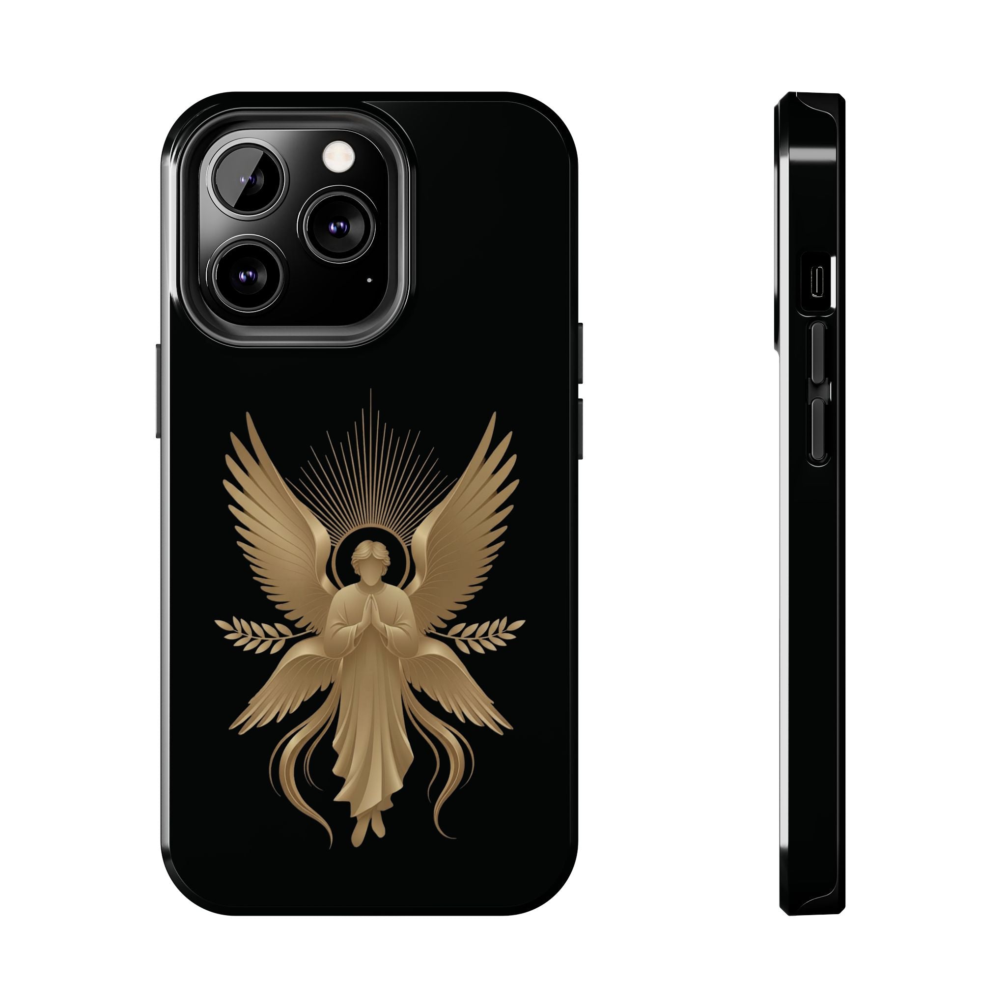 Heavenly Guardian Angel Tough Phone Case - Indescribable Peace CreationsHeavenly Guardian Angel Tough Phone CasePhone Case