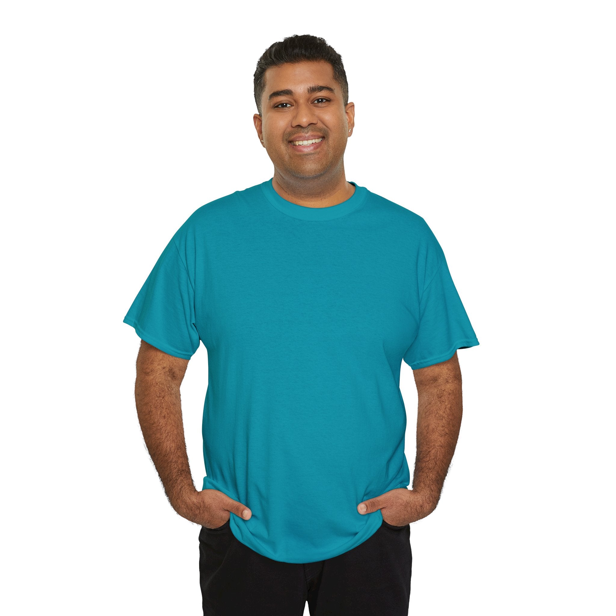 He Carried The Cross Unisex Heavy Cotton Tee - Indescribable Peace CreationsHe Carried The Cross Unisex Heavy Cotton TeeT-Shirt