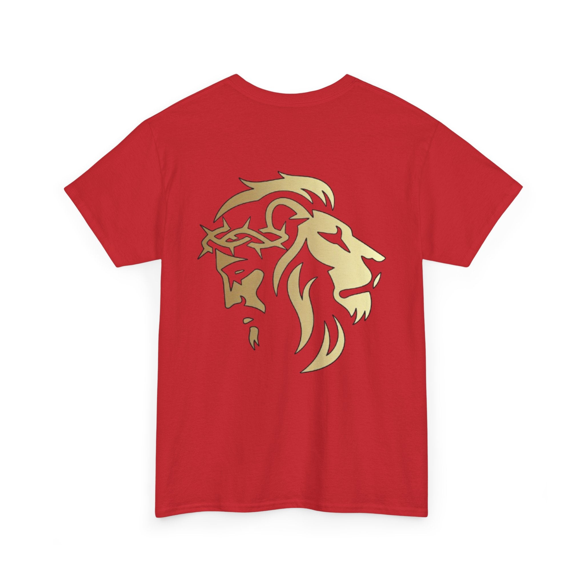 Silhouetted Lion of Judah & Crown of Thorns Jesus T-Shirt - Indescribable Peace CreationsSilhouetted Lion of Judah & Crown of Thorns Jesus T-ShirtT-Shirt