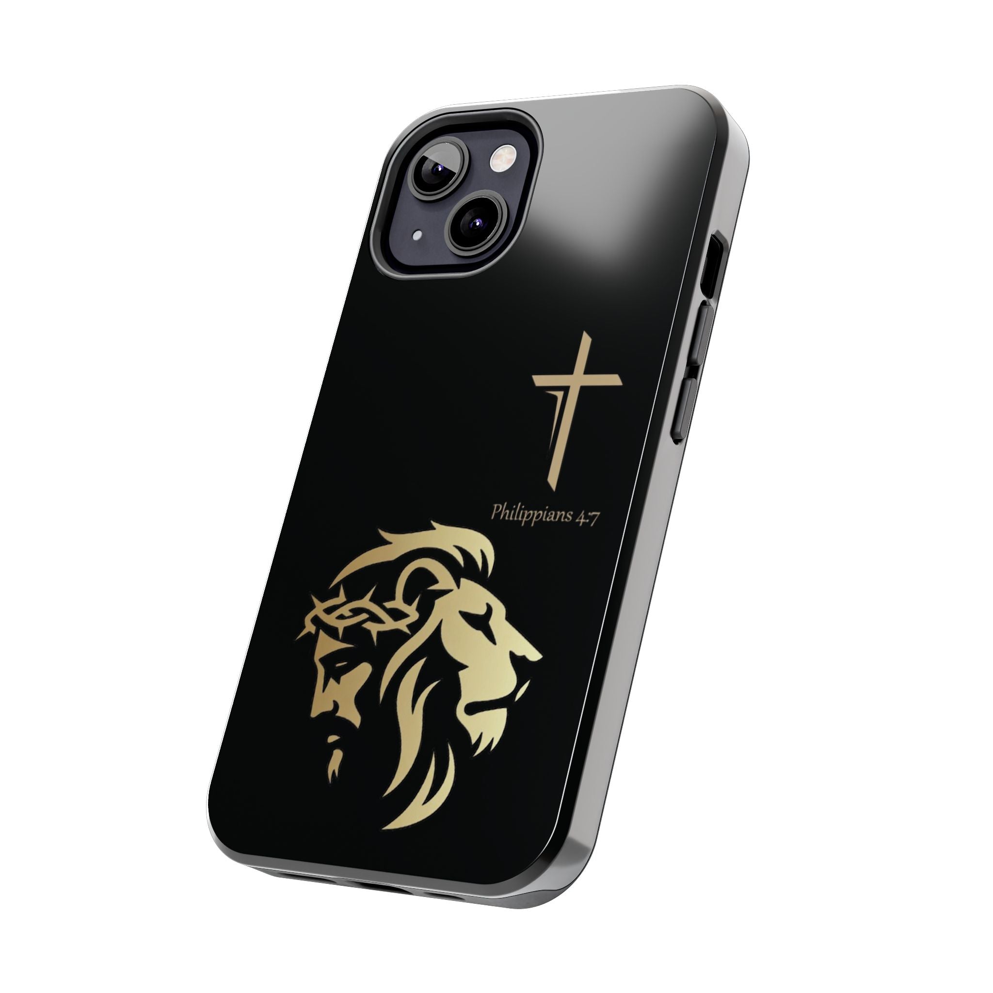 Lion of Judah and Crown of Thorns Jesus Phone Cases - Indescribable Peace CreationsLion of Judah and Crown of Thorns Jesus Phone CasesPhone Case