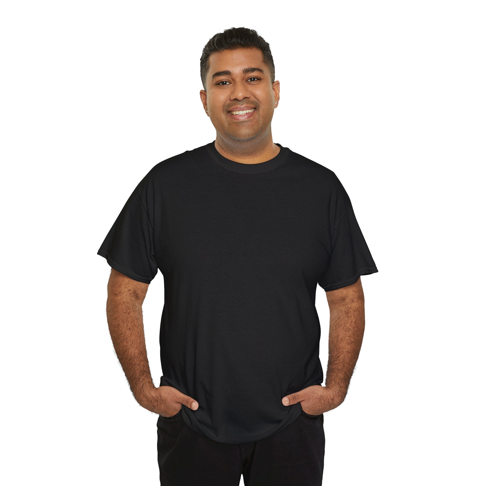 He Carried The Cross Unisex Heavy Cotton Tee - Indescribable Peace CreationsHe Carried The Cross Unisex Heavy Cotton TeeT-Shirt