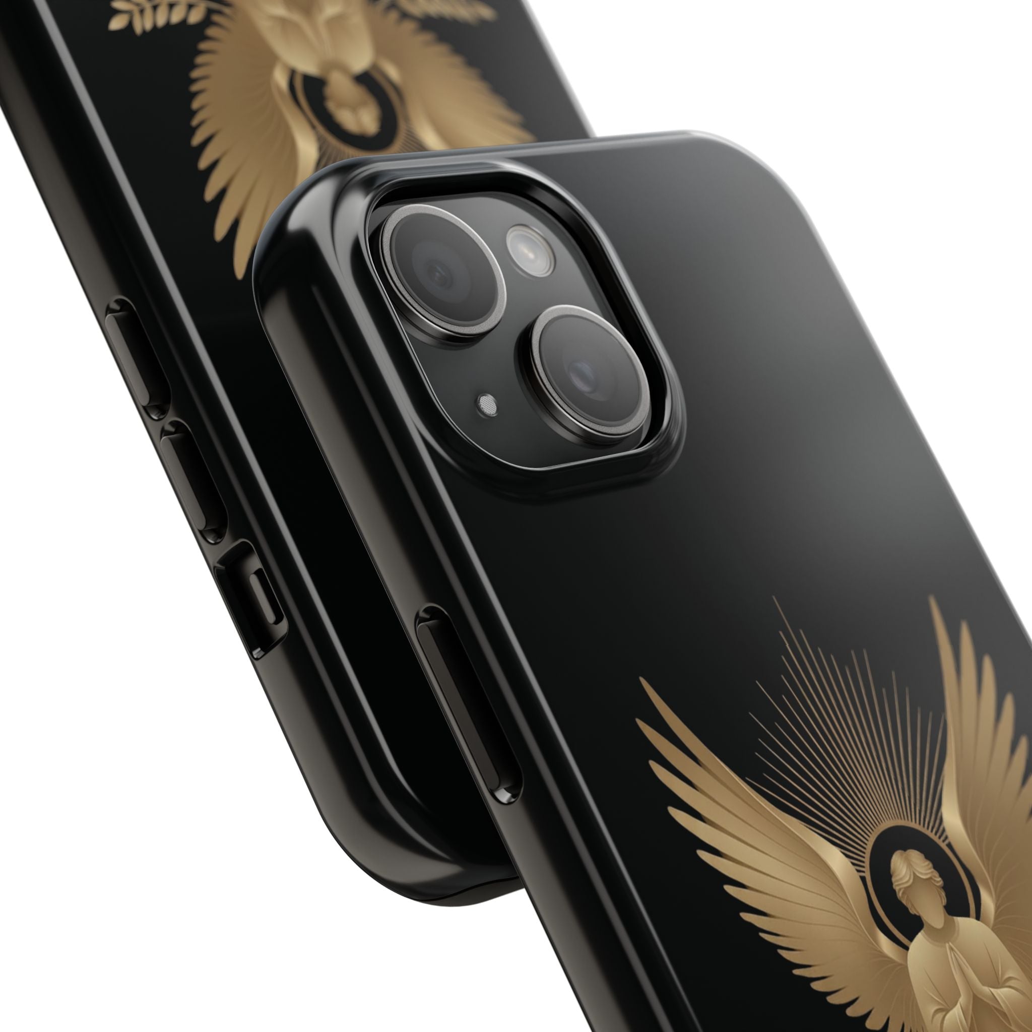 Heavenly Guardian Angel Tough Phone Case - Indescribable Peace CreationsHeavenly Guardian Angel Tough Phone CasePhone Case