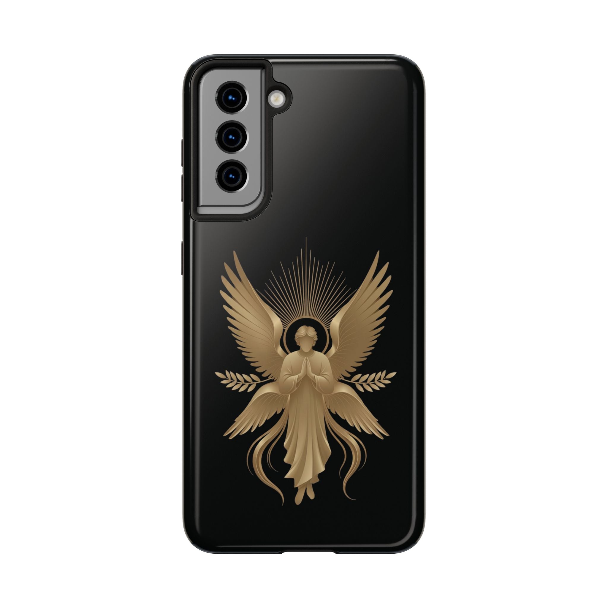 Heavenly Guardian Angel Tough Phone Case - Indescribable Peace CreationsHeavenly Guardian Angel Tough Phone CasePhone Case
