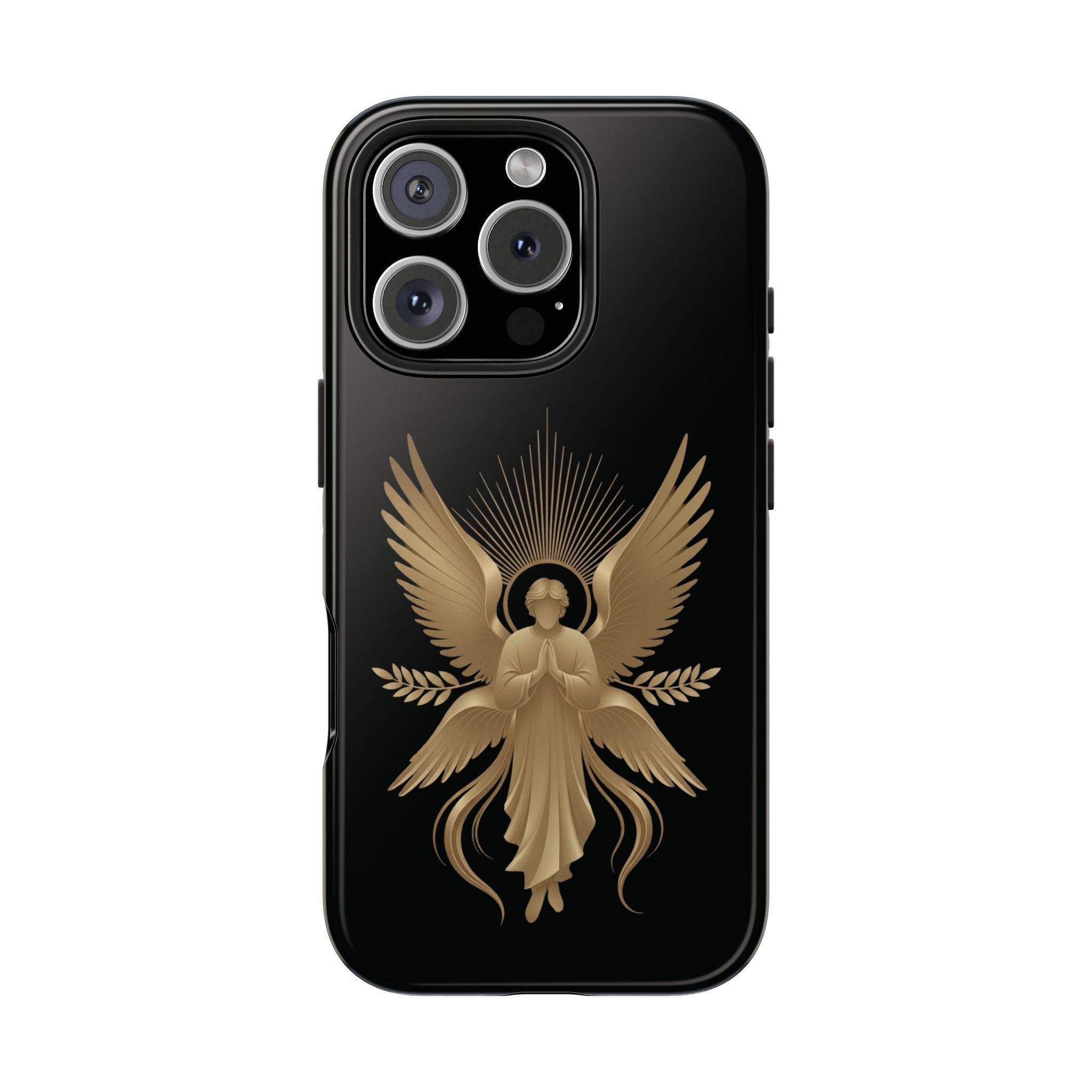 Heavenly Guardian Angel Tough Phone Case - Indescribable Peace CreationsHeavenly Guardian Angel Tough Phone CasePhone Case