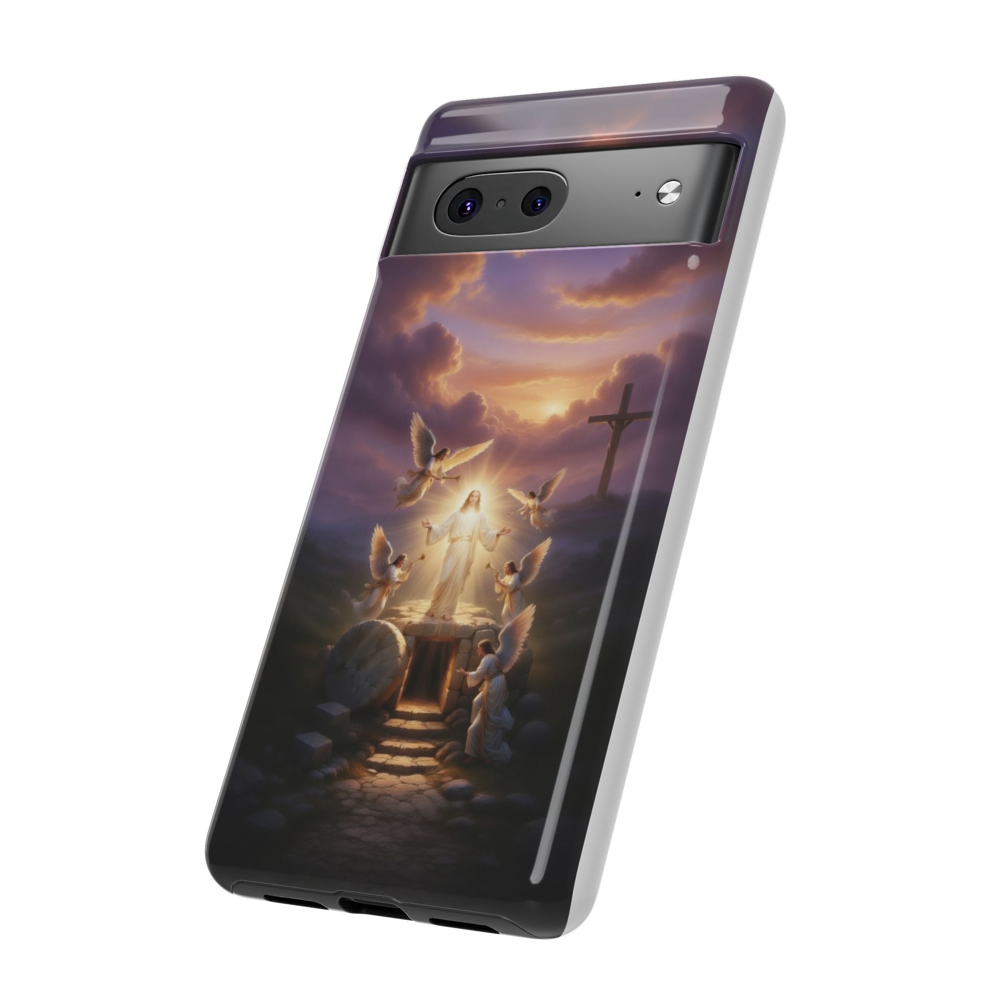 Radiant Jesus Resurrection Phone Case (many different phone types) - Indescribable Peace CreationsRadiant Jesus Resurrection Phone Case (many different phone types)Phone Case