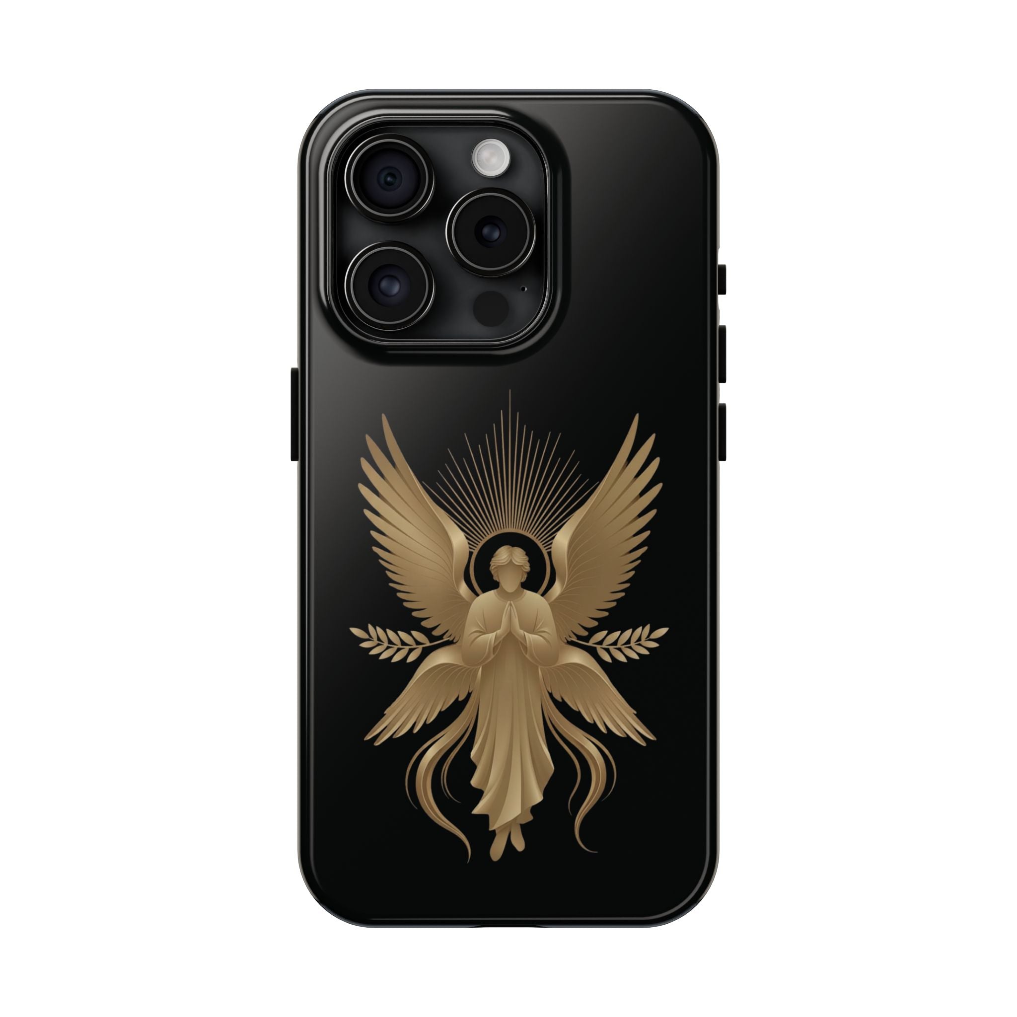 Heavenly Guardian Angel Tough Phone Case - Indescribable Peace CreationsHeavenly Guardian Angel Tough Phone CasePhone Case