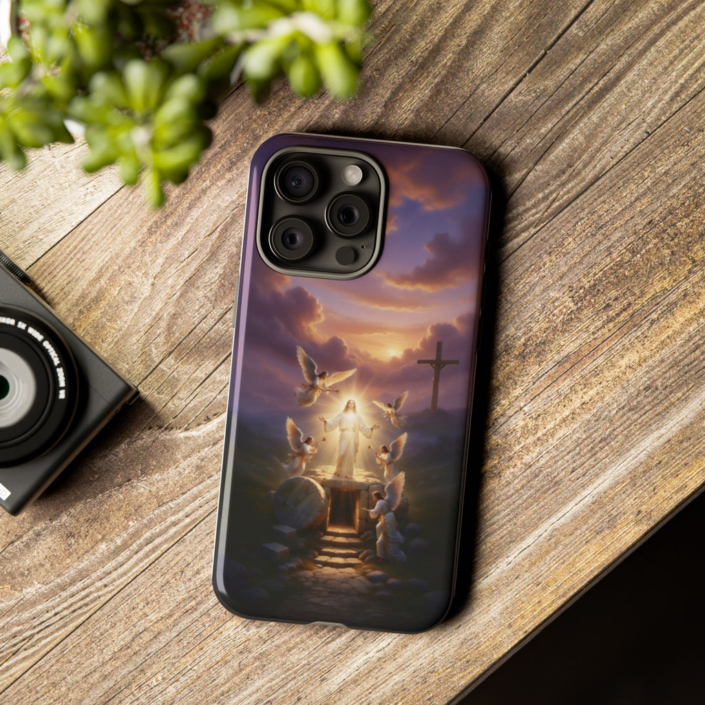 Radiant Jesus Resurrection Phone Case (many different phone types) - Indescribable Peace CreationsRadiant Jesus Resurrection Phone Case (many different phone types)Phone Case