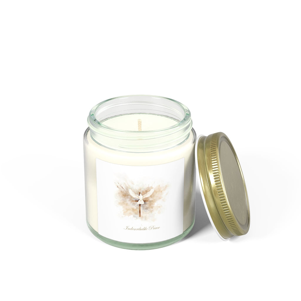 Indescribable Peace Scented Candles, Coconut Apricot Wax (4oz, 9oz) - Indescribable Peace CreationsIndescribable Peace Scented Candles, Coconut Apricot Wax (4oz, 9oz)Home Decor