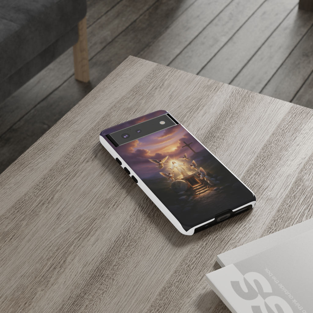 Radiant Jesus Resurrection Phone Case (many different phone types) - Indescribable Peace CreationsRadiant Jesus Resurrection Phone Case (many different phone types)Phone Case