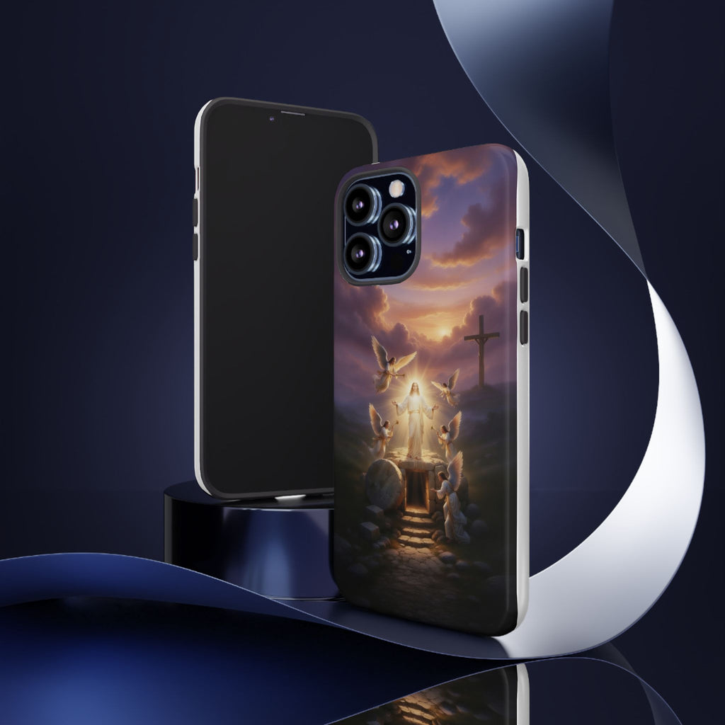 Radiant Jesus Resurrection Phone Case (many different phone types) - Indescribable Peace CreationsRadiant Jesus Resurrection Phone Case (many different phone types)Phone Case