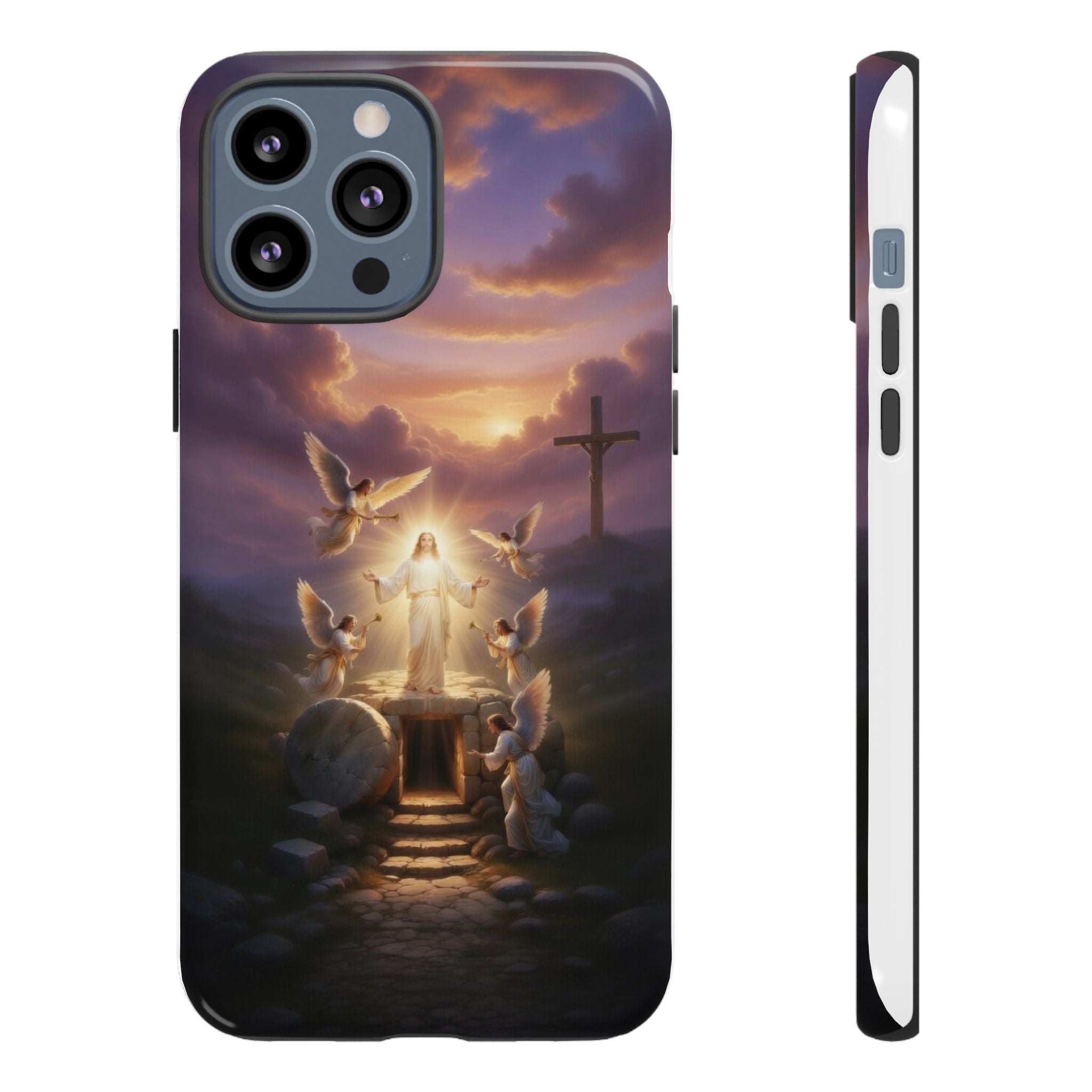 Radiant Jesus Resurrection Phone Case (many different phone types) - Indescribable Peace CreationsRadiant Jesus Resurrection Phone Case (many different phone types)Phone Case