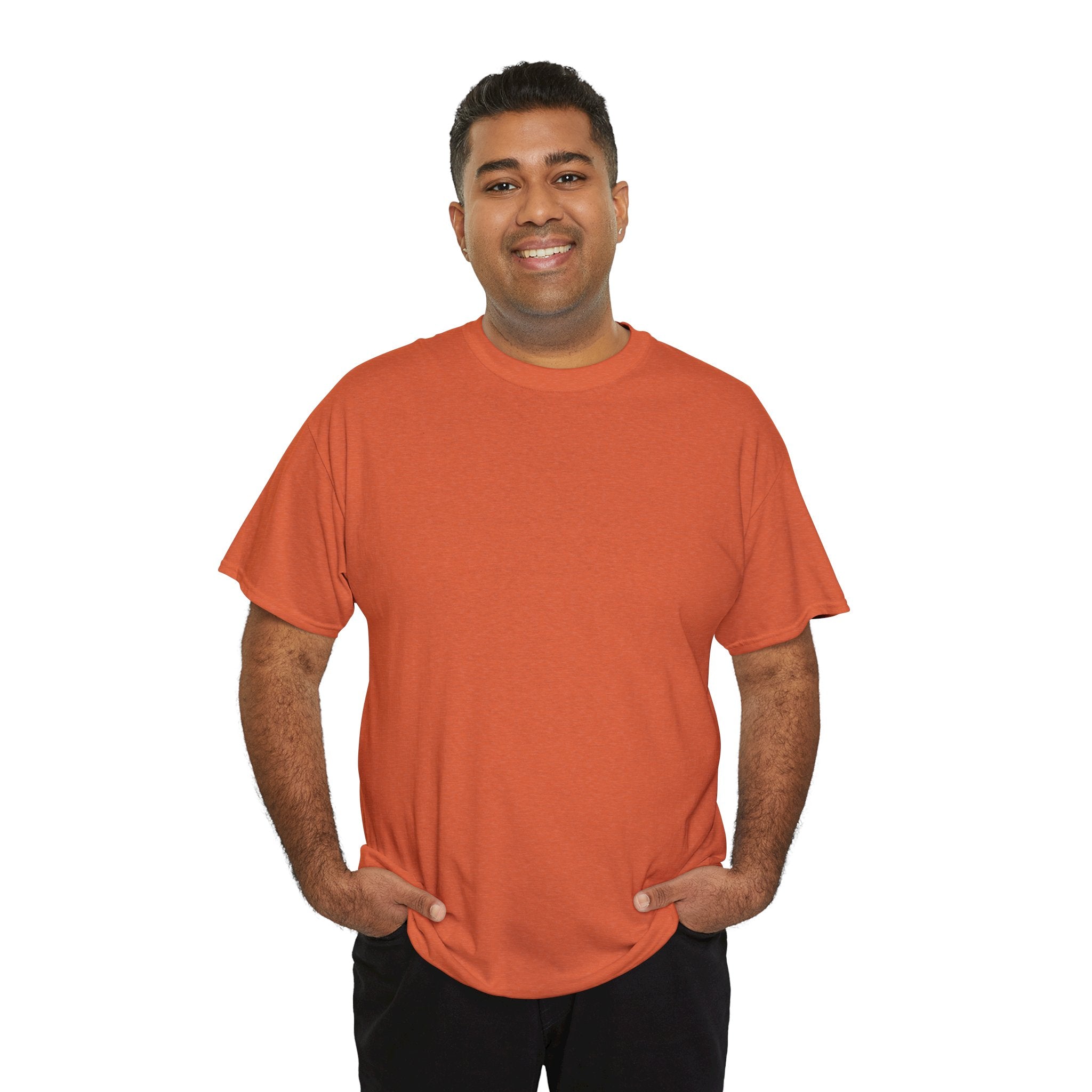 He Carried The Cross Unisex Heavy Cotton Tee - Indescribable Peace CreationsHe Carried The Cross Unisex Heavy Cotton TeeT-Shirt