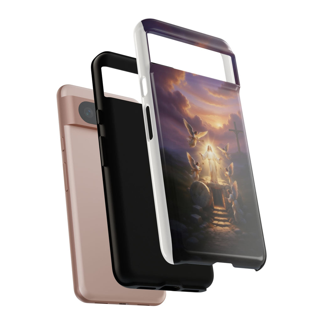 Radiant Jesus Resurrection Phone Case (many different phone types) - Indescribable Peace CreationsRadiant Jesus Resurrection Phone Case (many different phone types)Phone Case
