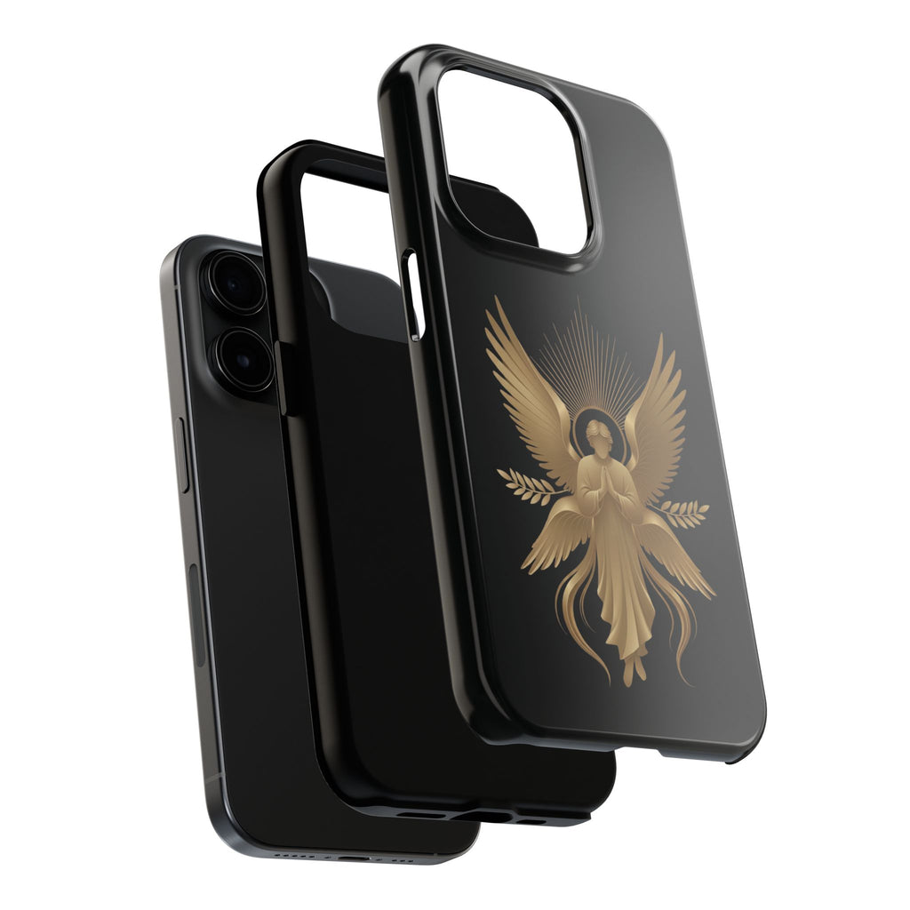 Heavenly Guardian Angel Tough Phone Case - Indescribable Peace CreationsHeavenly Guardian Angel Tough Phone CasePhone Case