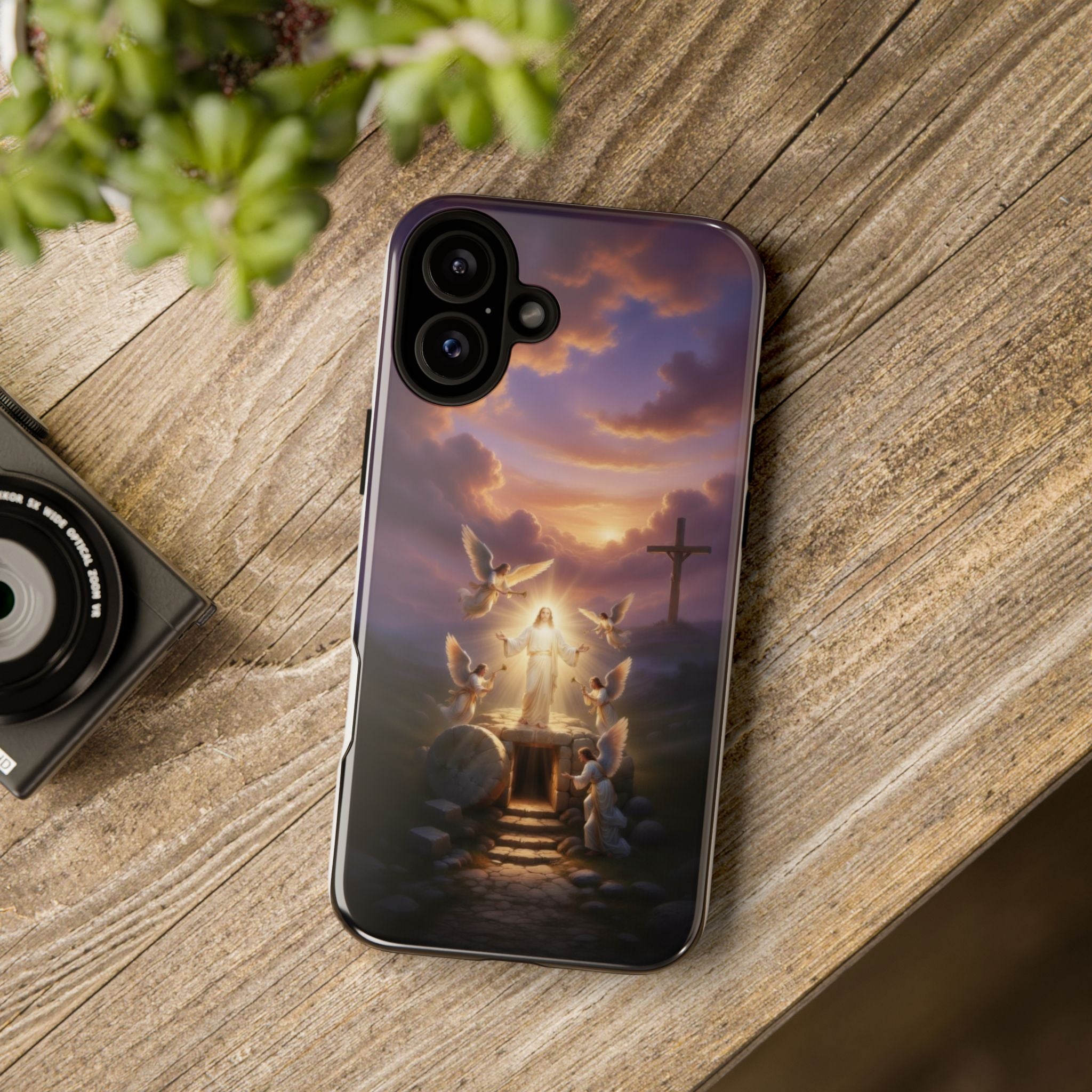 Radiant Jesus Resurrection Phone Case (many different phone types) - Indescribable Peace CreationsRadiant Jesus Resurrection Phone Case (many different phone types)Phone Case