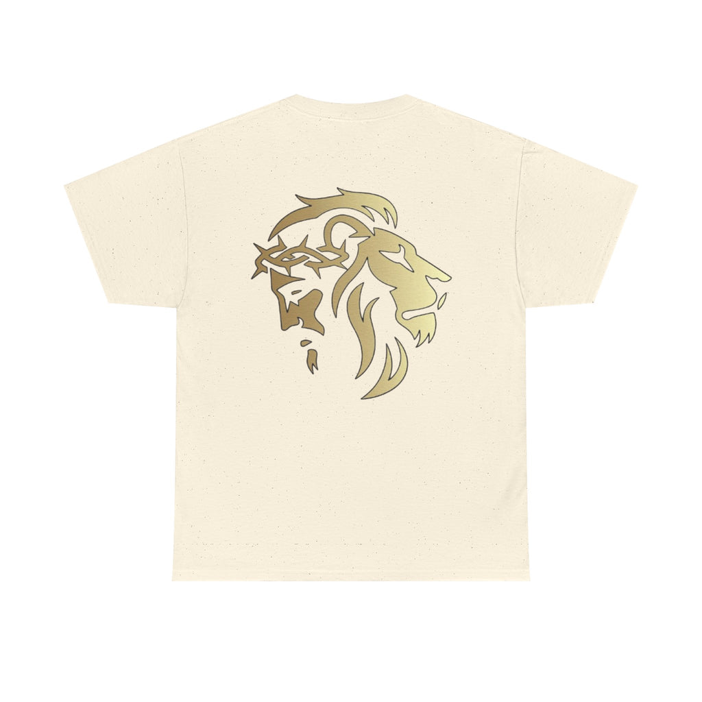 Silhouetted Lion of Judah & Crown of Thorns Jesus T-Shirt - Indescribable Peace CreationsSilhouetted Lion of Judah & Crown of Thorns Jesus T-ShirtT-Shirt