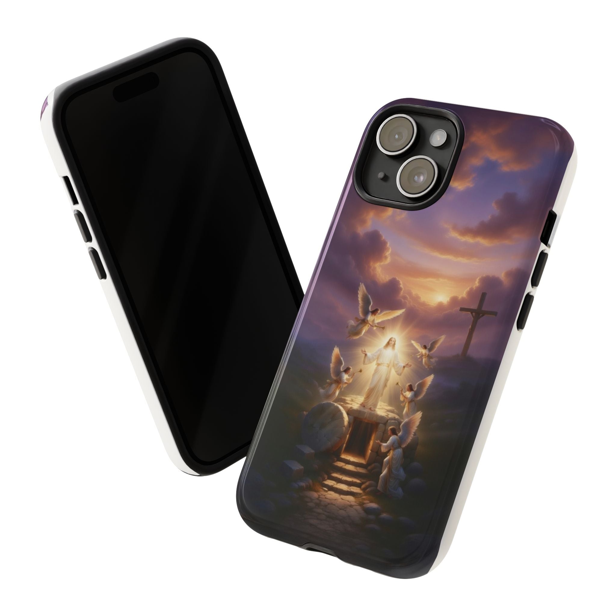 Radiant Jesus Resurrection Phone Case (many different phone types) - Indescribable Peace CreationsRadiant Jesus Resurrection Phone Case (many different phone types)Phone Case
