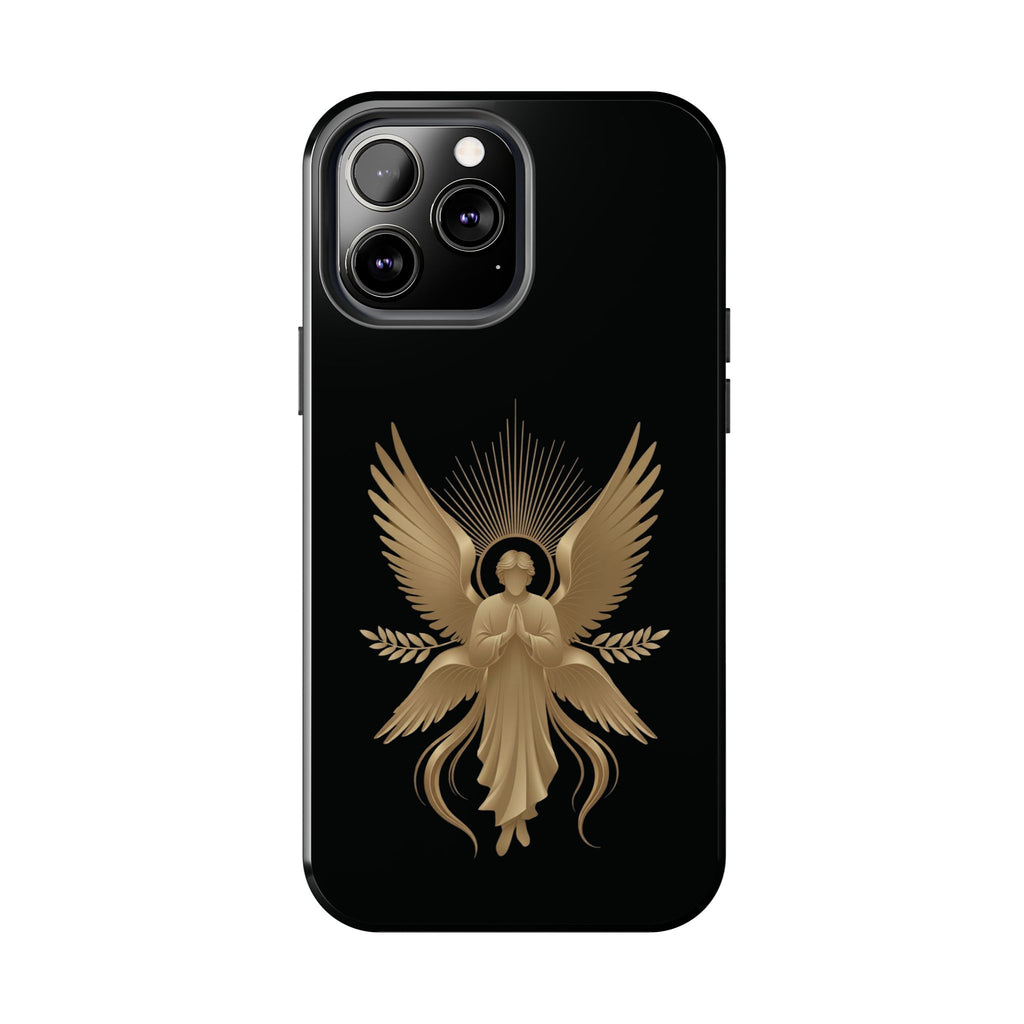 Heavenly Guardian Angel Tough Phone Case - Indescribable Peace CreationsHeavenly Guardian Angel Tough Phone CasePhone Case