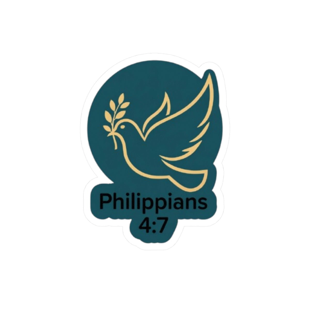 Philippians 4:7 Peace Stickers