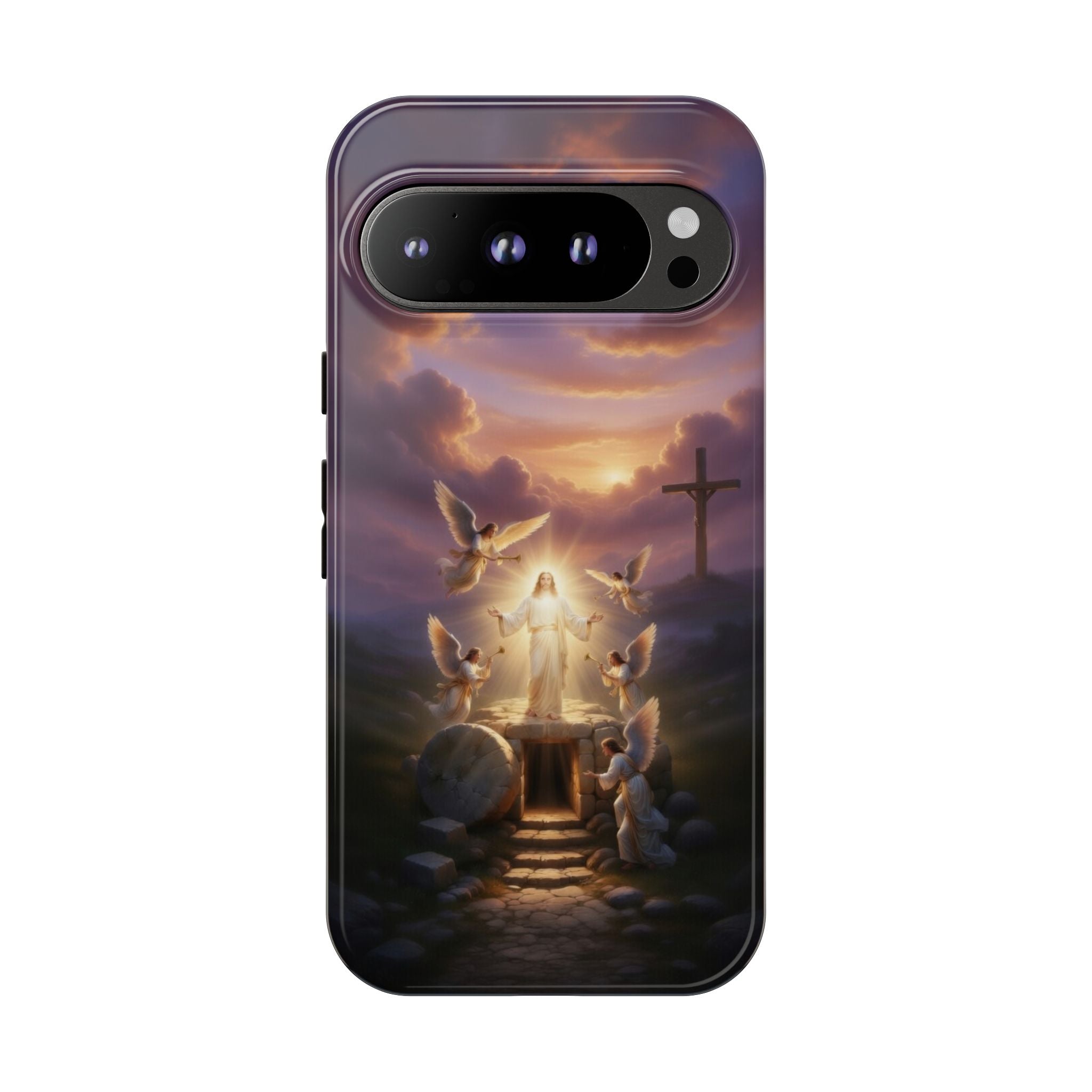 Radiant Jesus Resurrection Phone Case (many different phone types) - Indescribable Peace CreationsRadiant Jesus Resurrection Phone Case (many different phone types)Phone Case