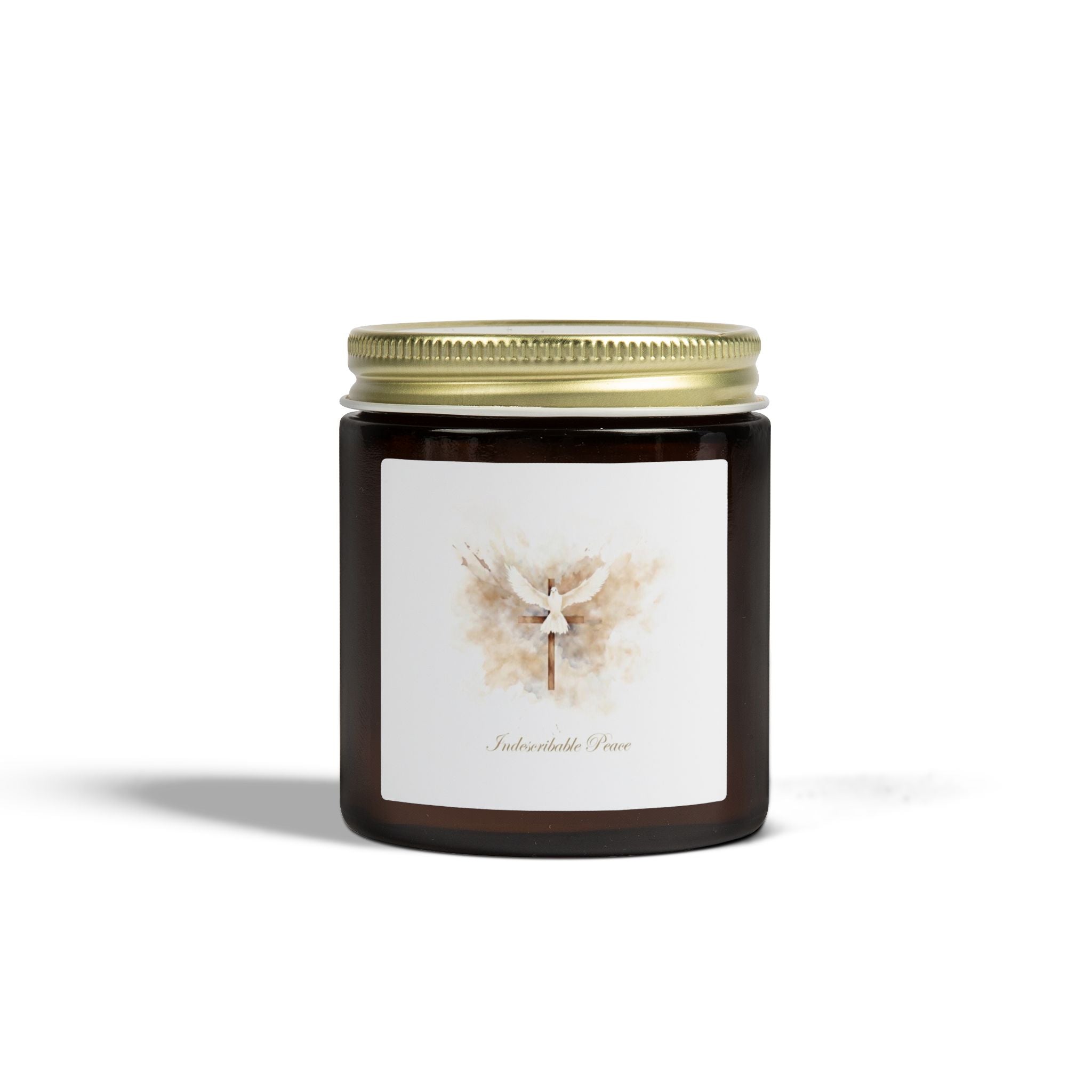 Indescribable Peace Scented Candles, Coconut Apricot Wax (4oz, 9oz) - Indescribable Peace CreationsIndescribable Peace Scented Candles, Coconut Apricot Wax (4oz, 9oz)Home Decor